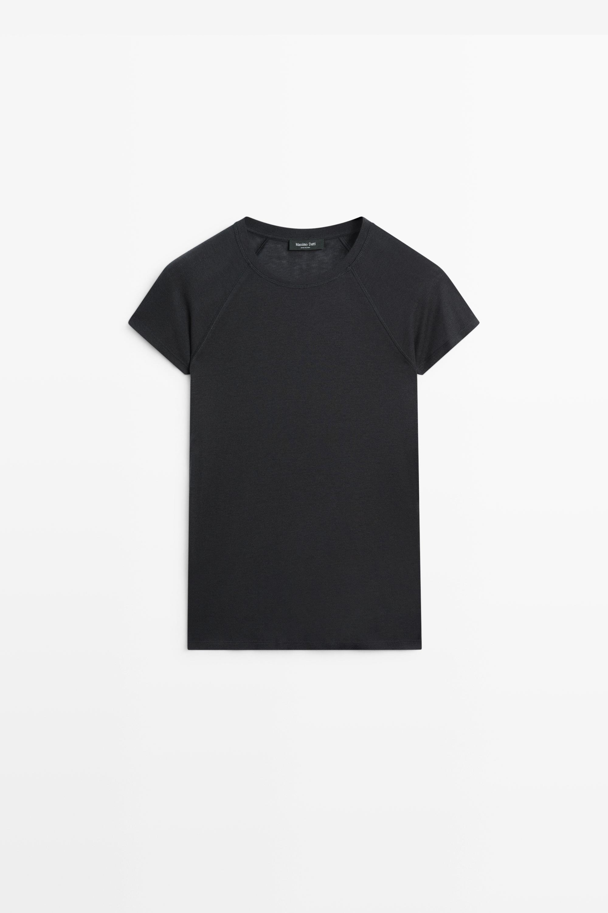 Short sleeve raglan T-shirt