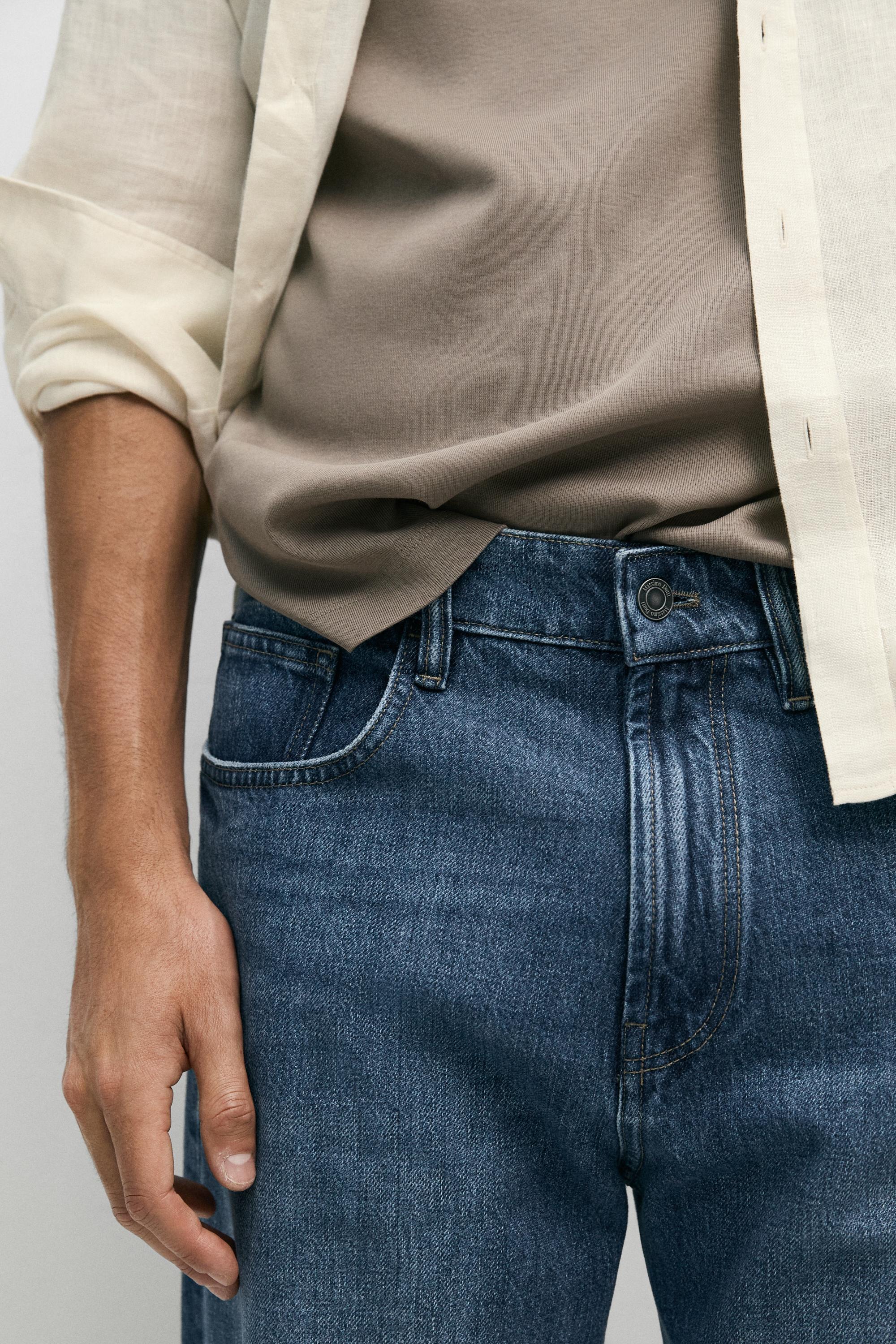 Barrel fit jeans — BLUE