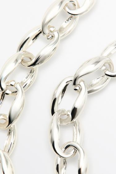 Chunky chain necklace — SILVER 4