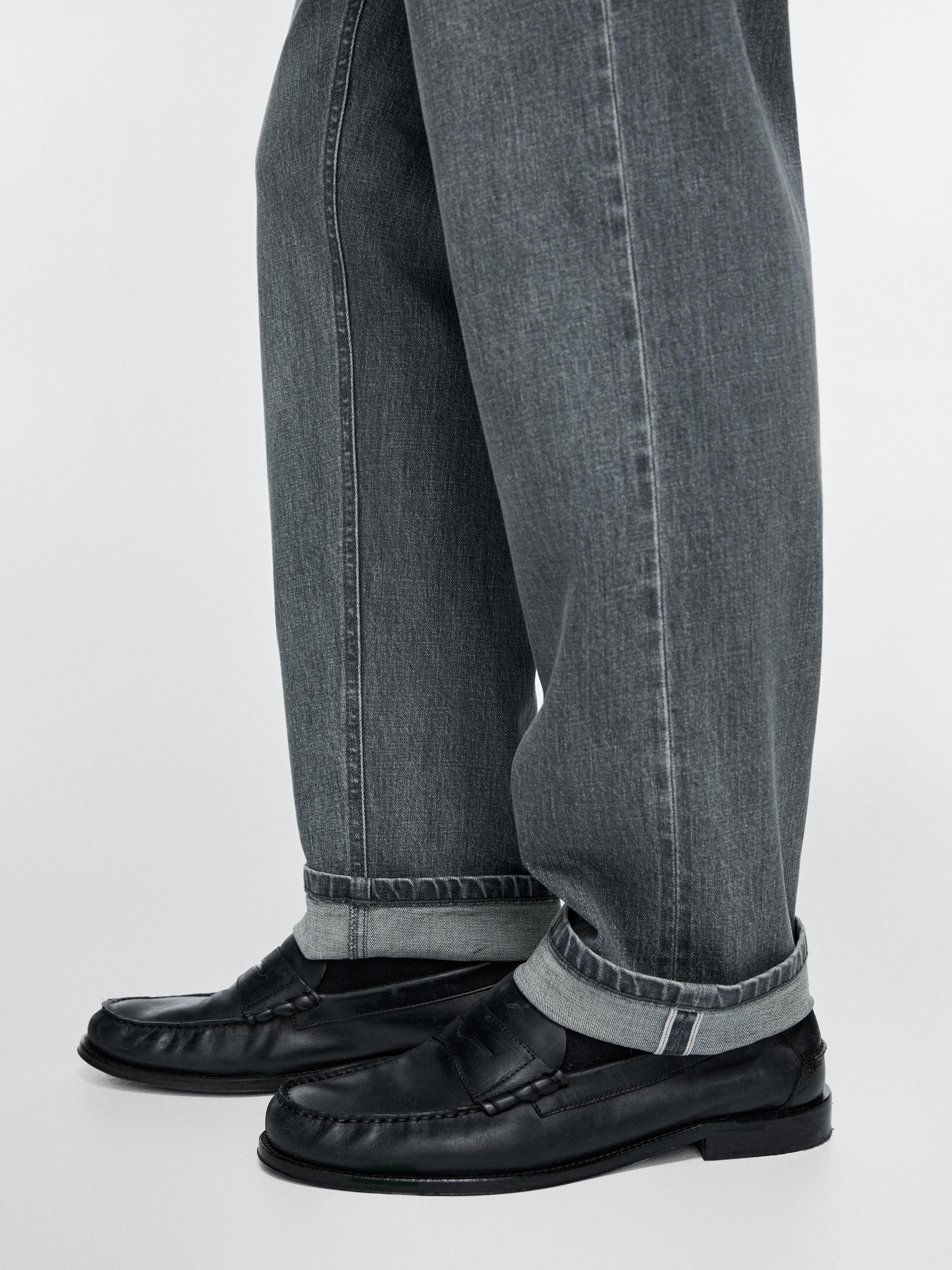 Selvedge fit jeans — GREY