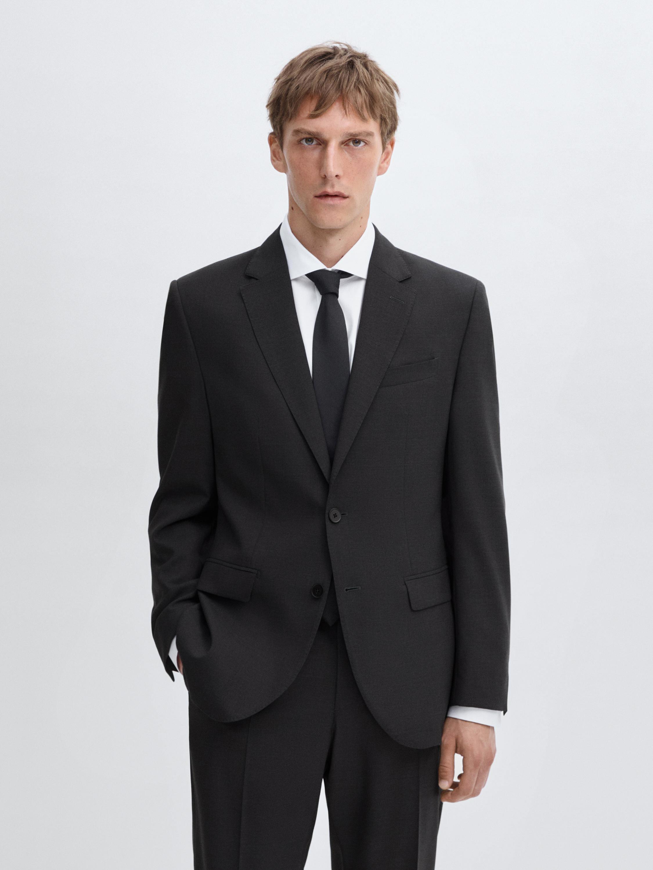 Blazer 100&nbsp;% laine grise