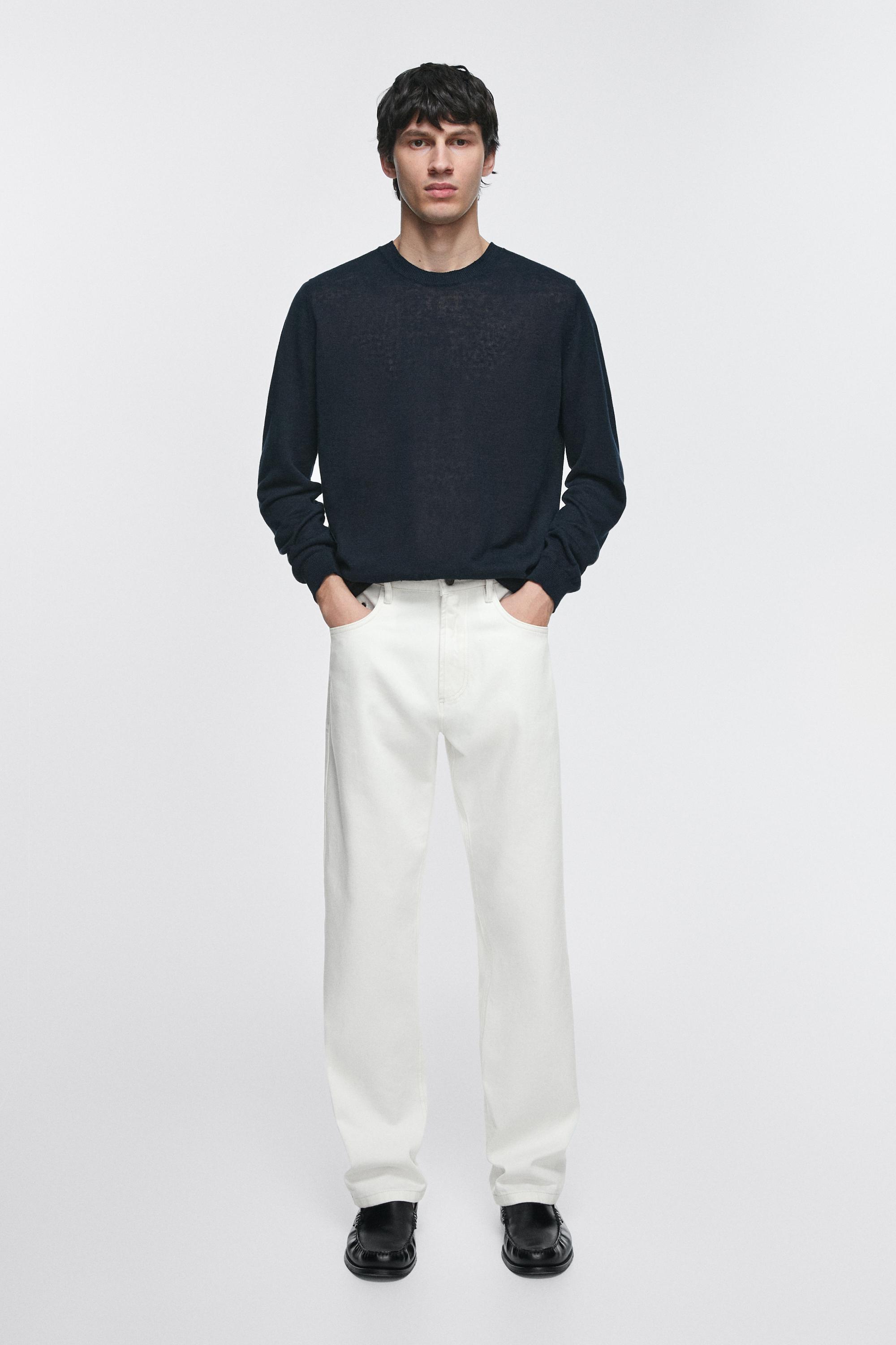 Relaxed-fit jeans — WHITE