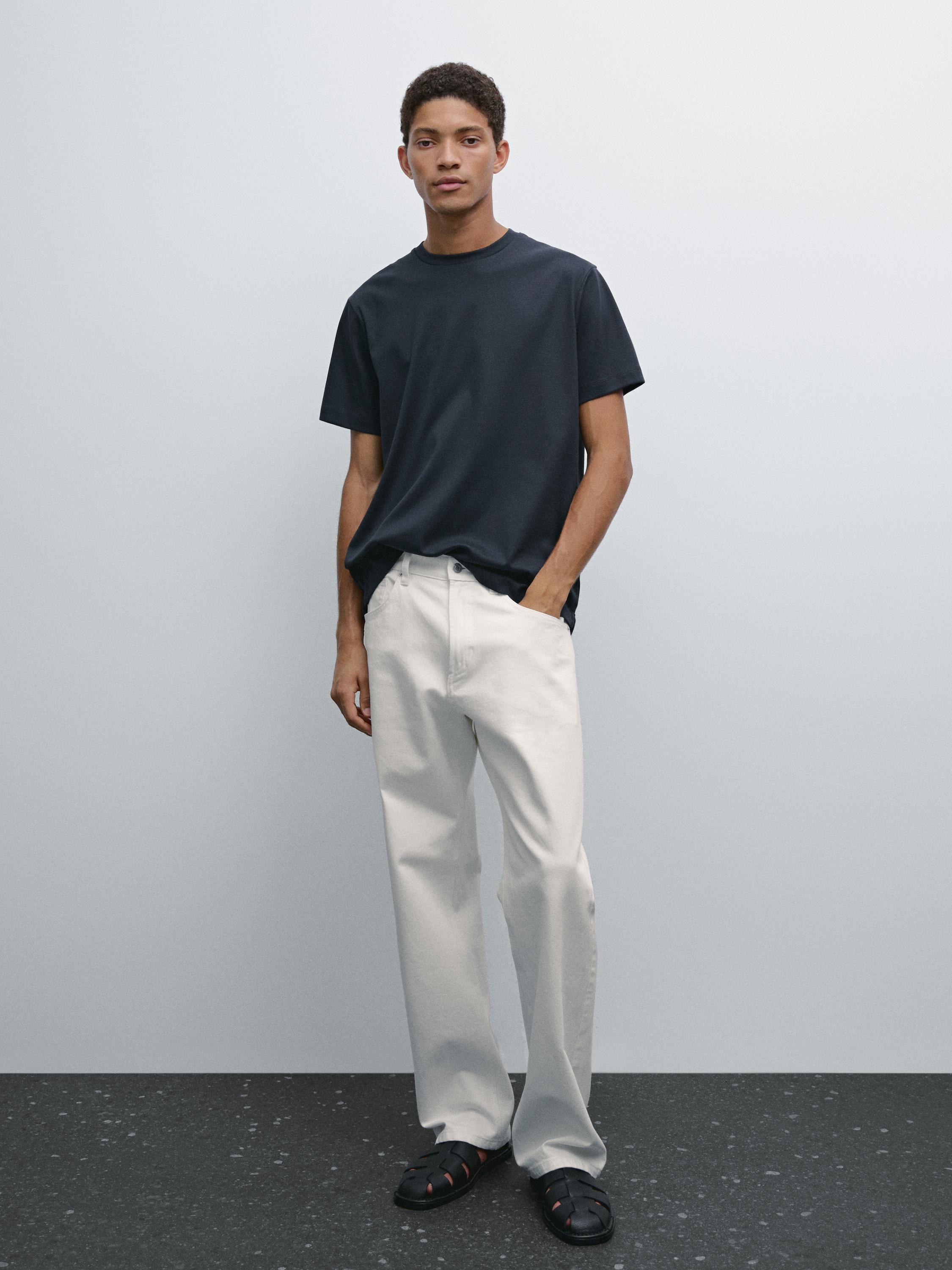 100% mercerised cotton T-shirt