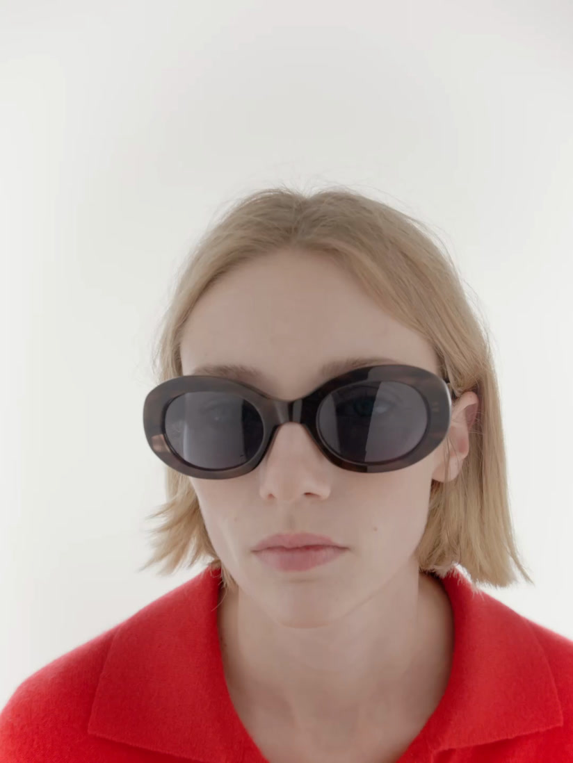 Oval sunglasses