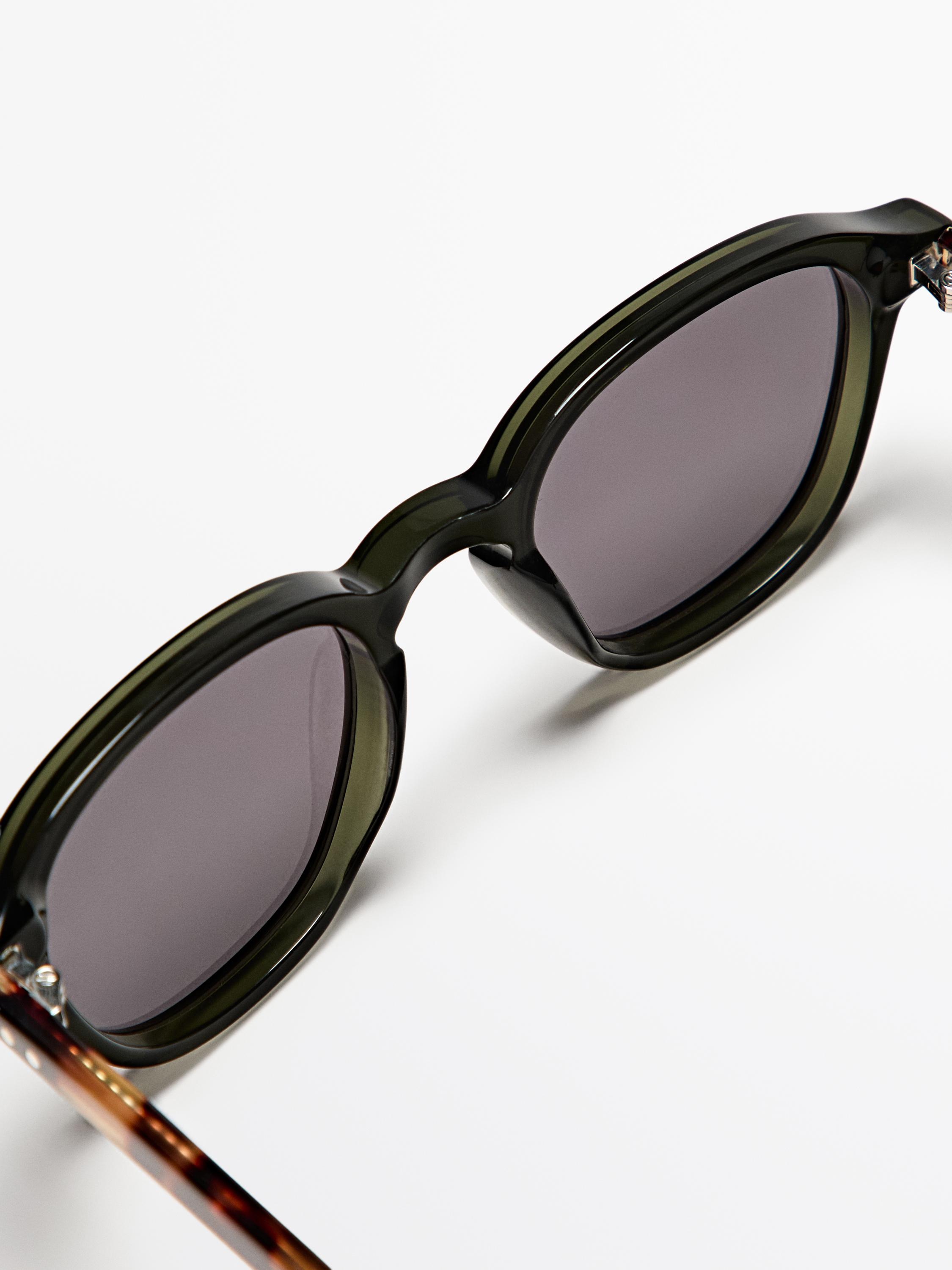 Round sunglasses — GREEN