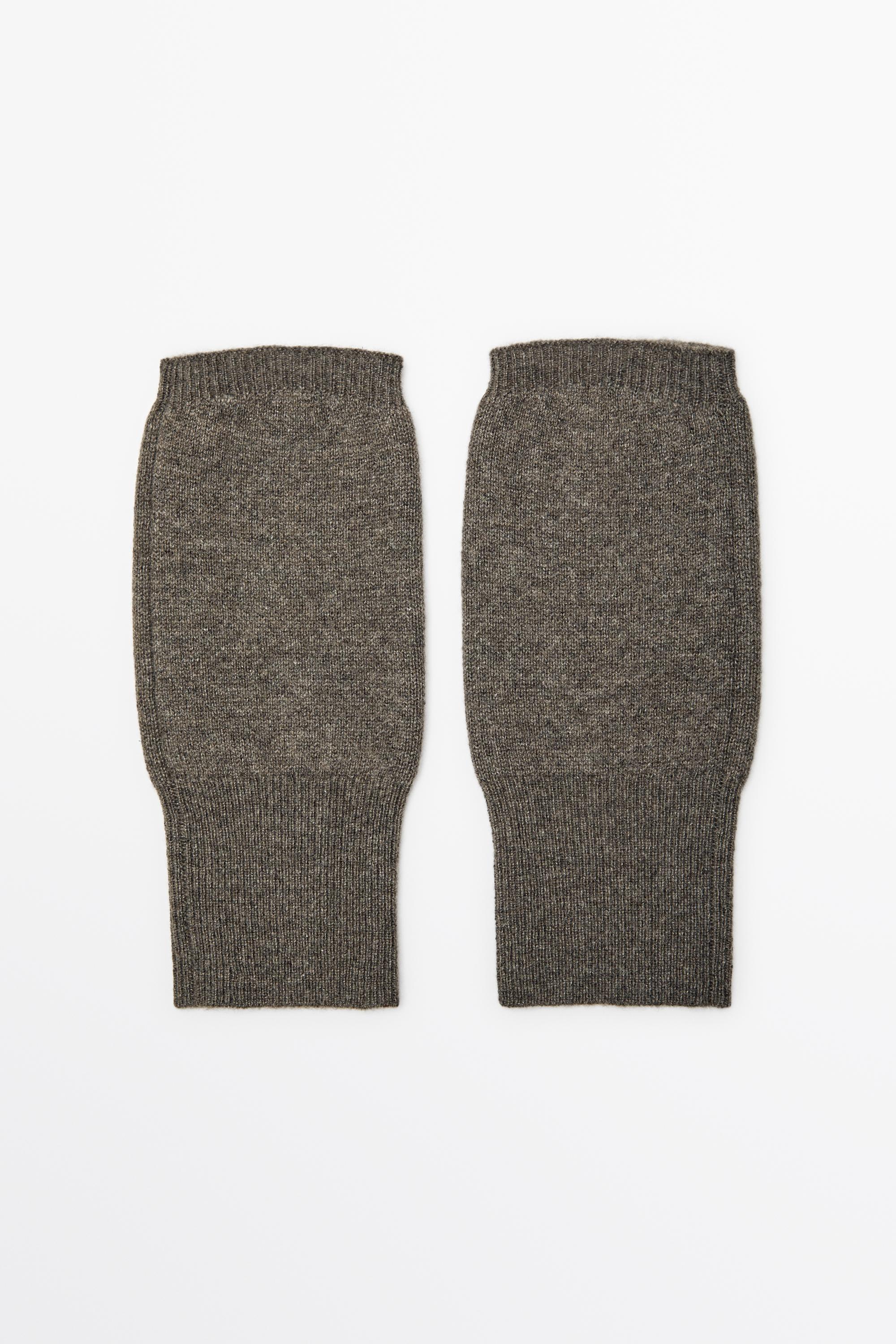 100% cashmere knit mittens