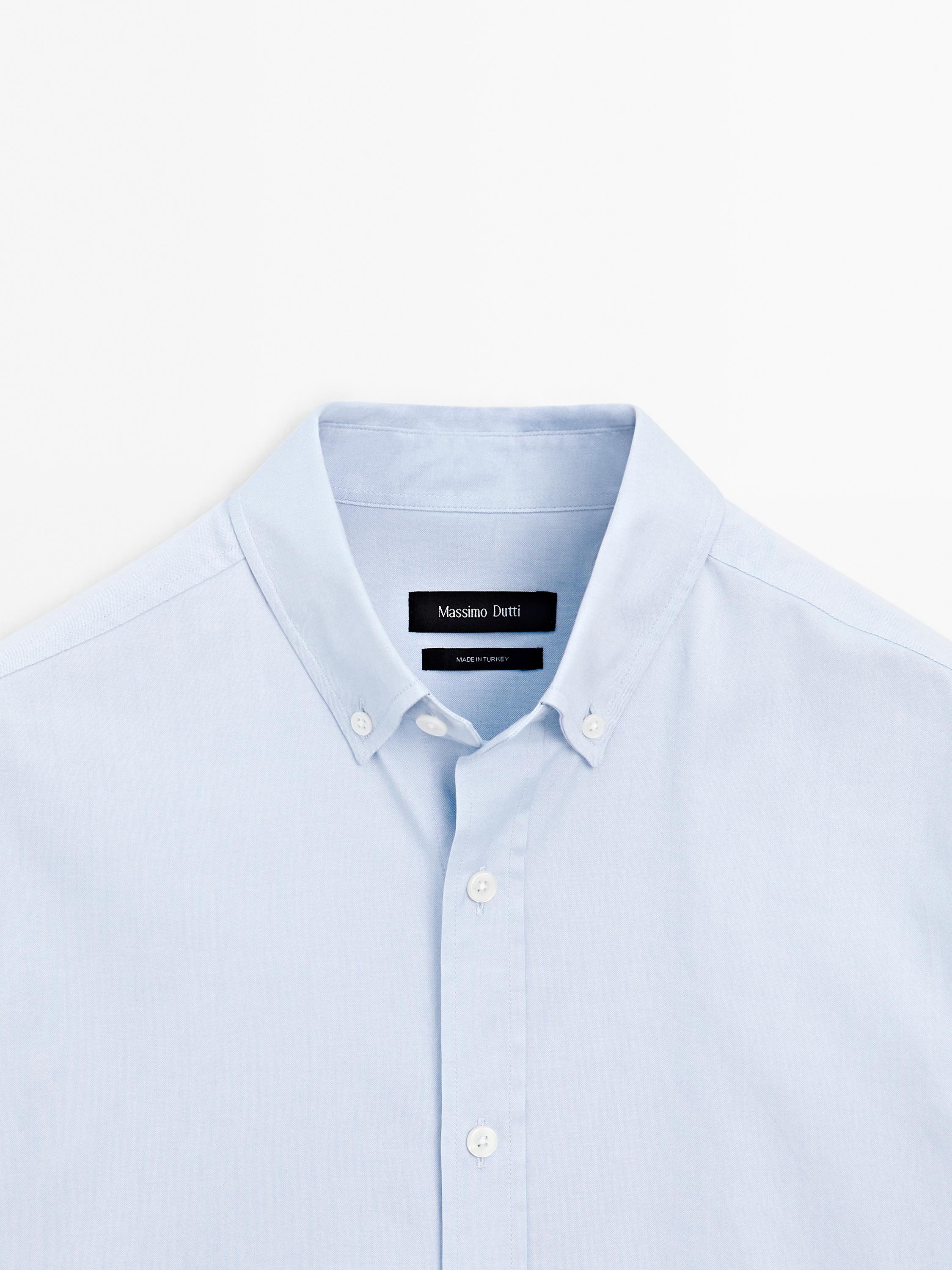 Camisa oxford regular fit