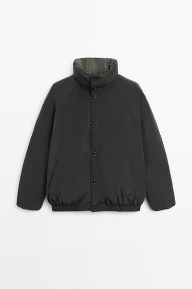 Reversible down jacket — BROWN 9