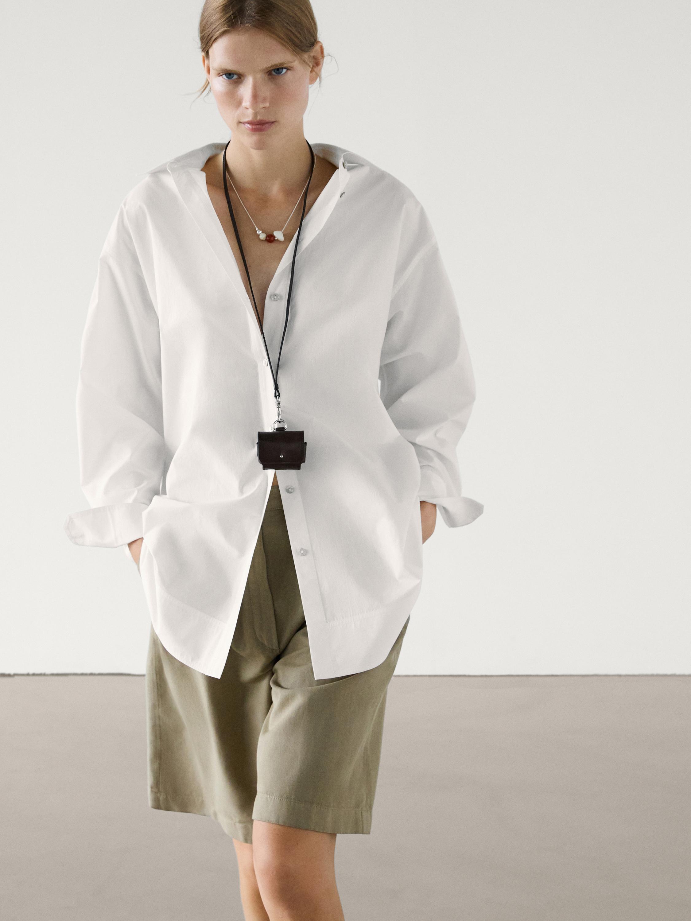 Camisetas blancas mujer massimo dutti online