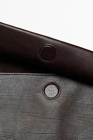 Nappa leather iPad case — BROWN 3