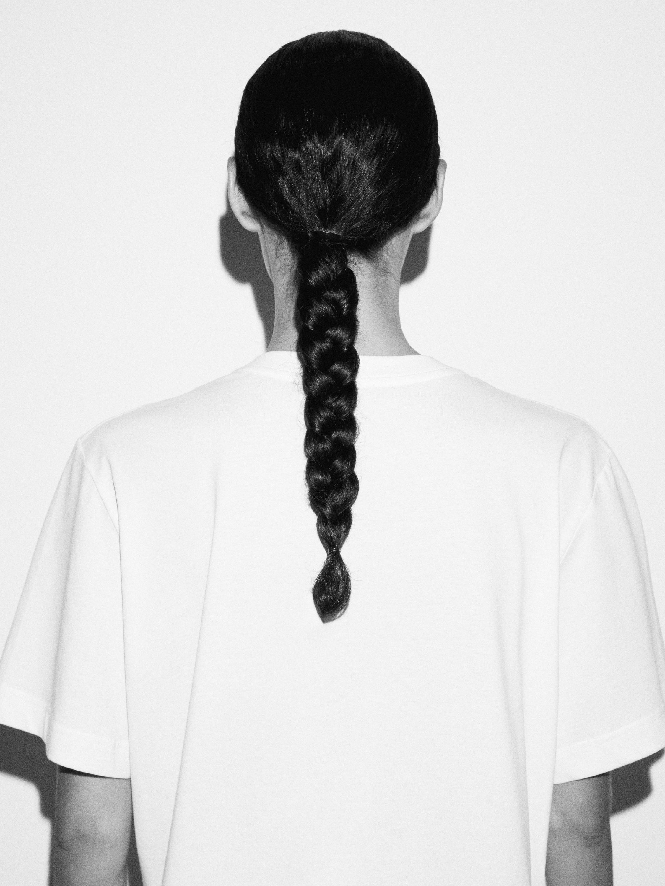 Short sleeve interlock T-shirt — Off white