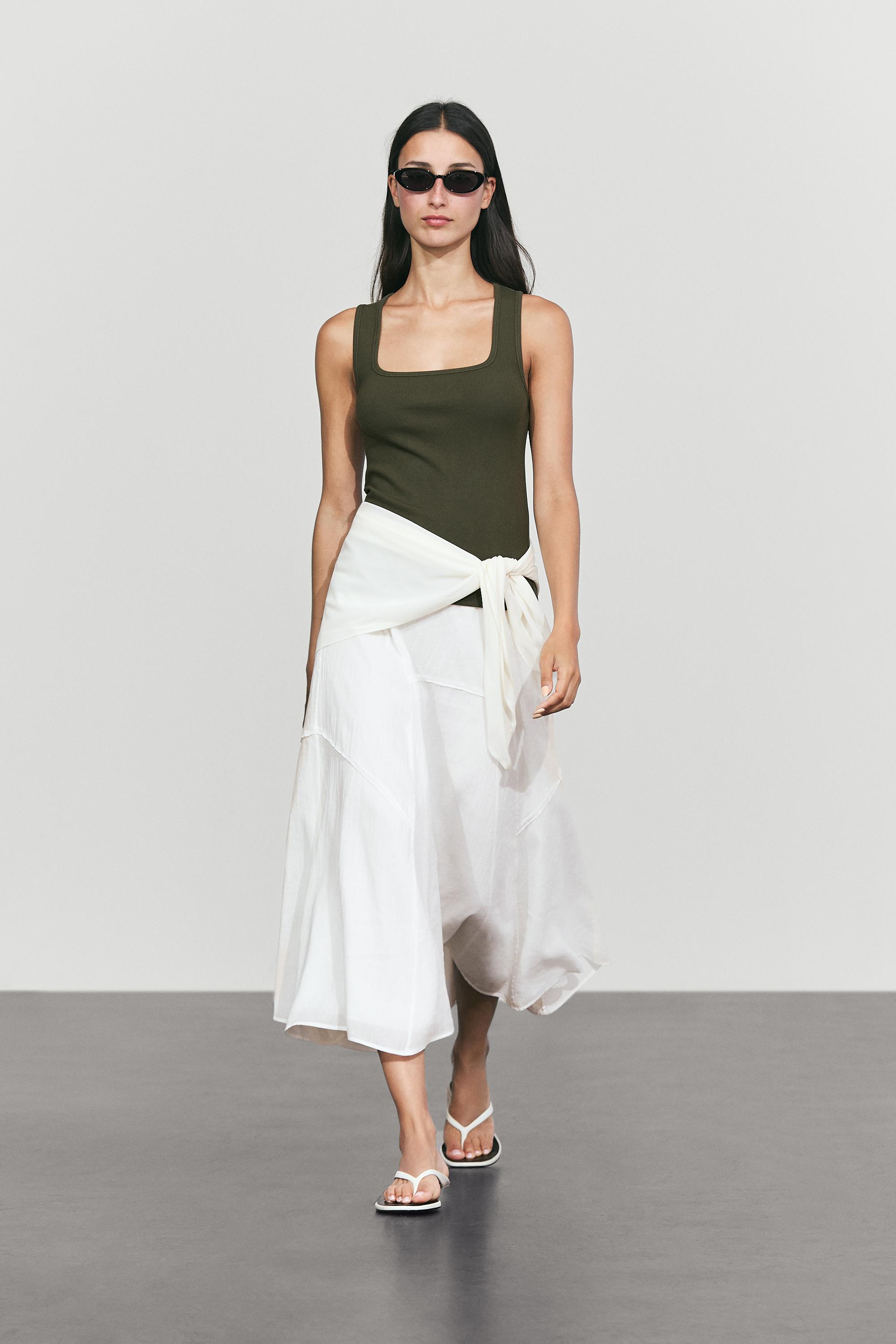 Top de escote cuadrado
