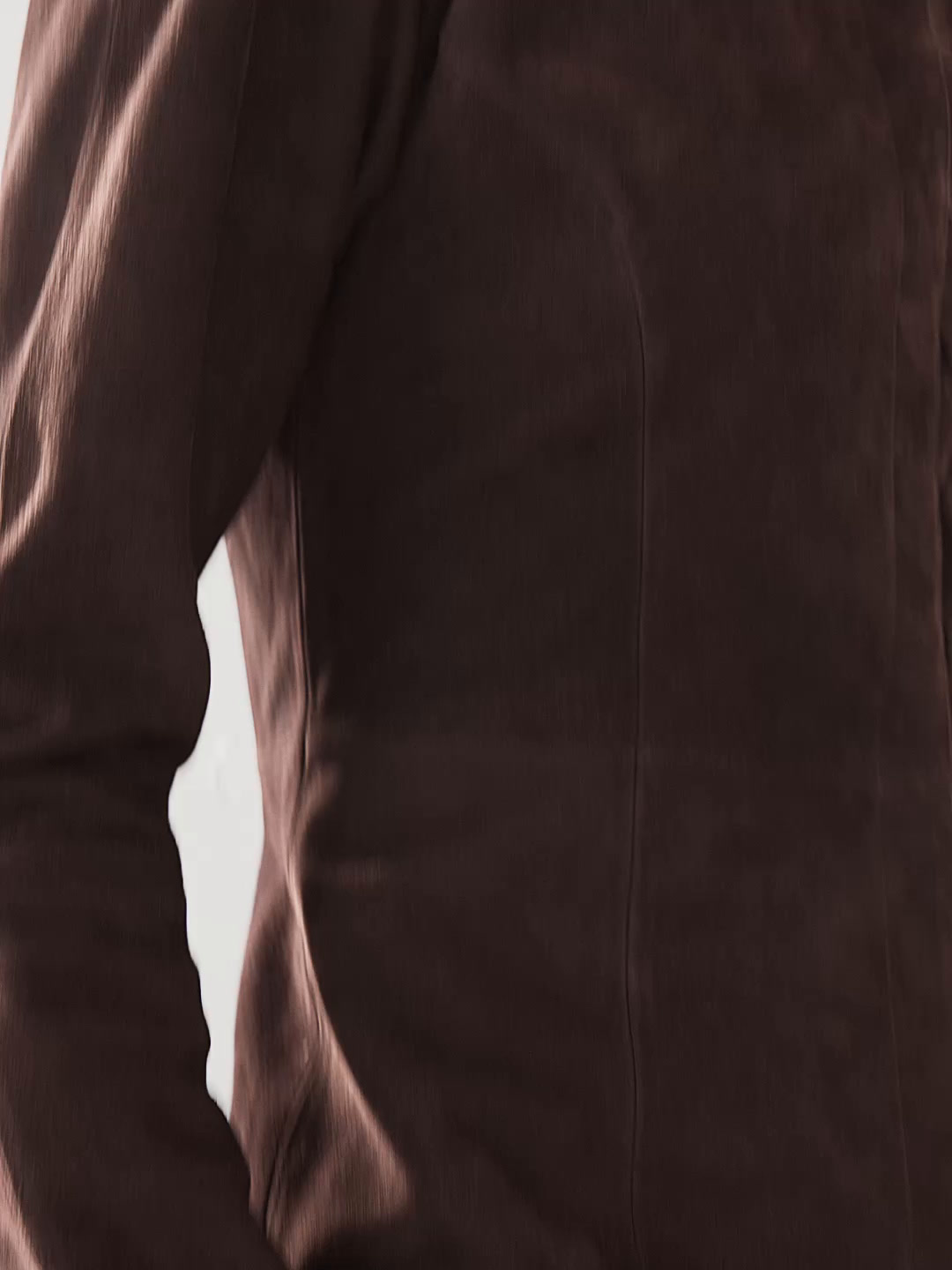 Camisa corta piel ante