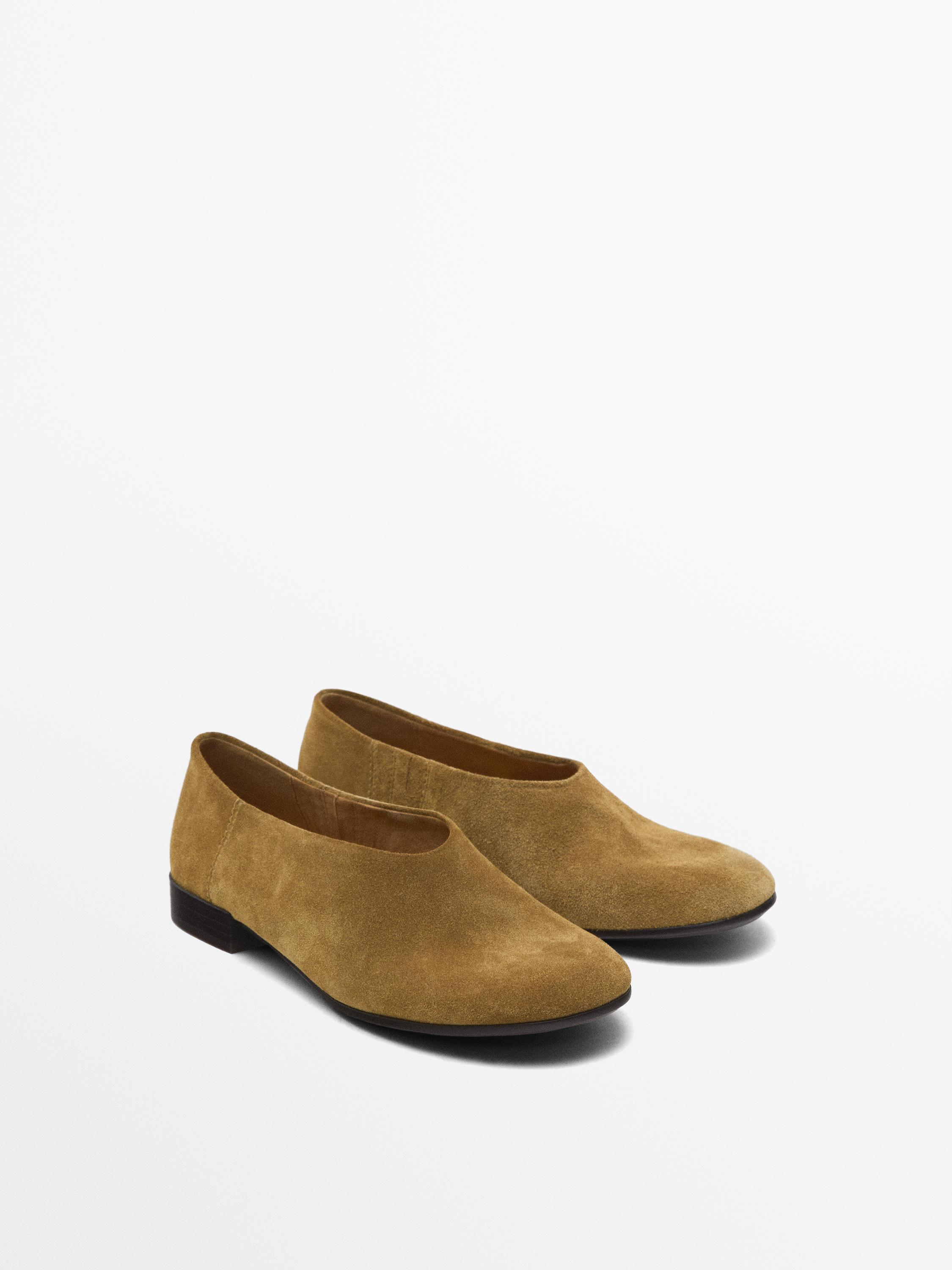 Soft round toe ballet flats