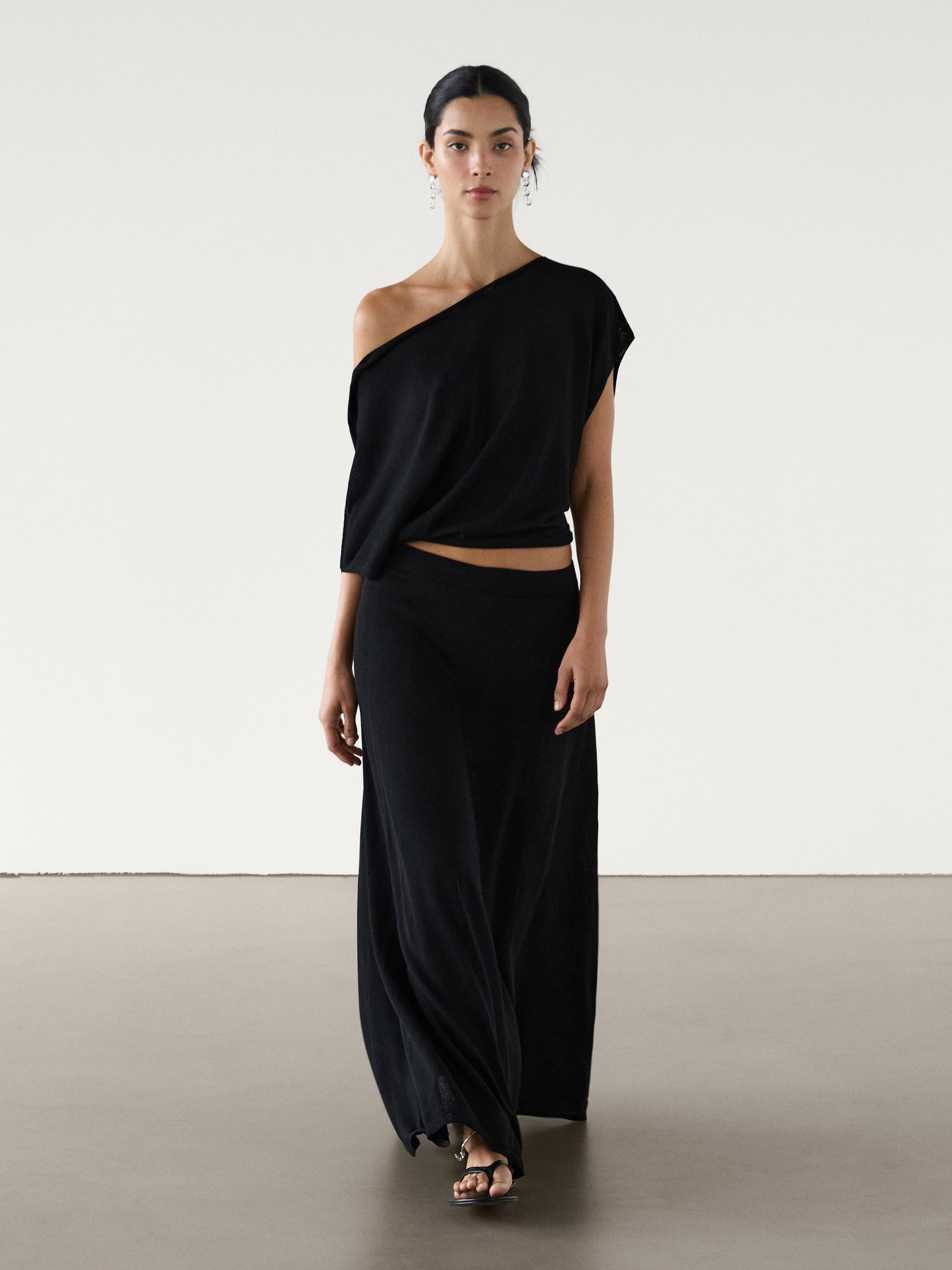 Women's Maxi Skirts - Massimo Dutti