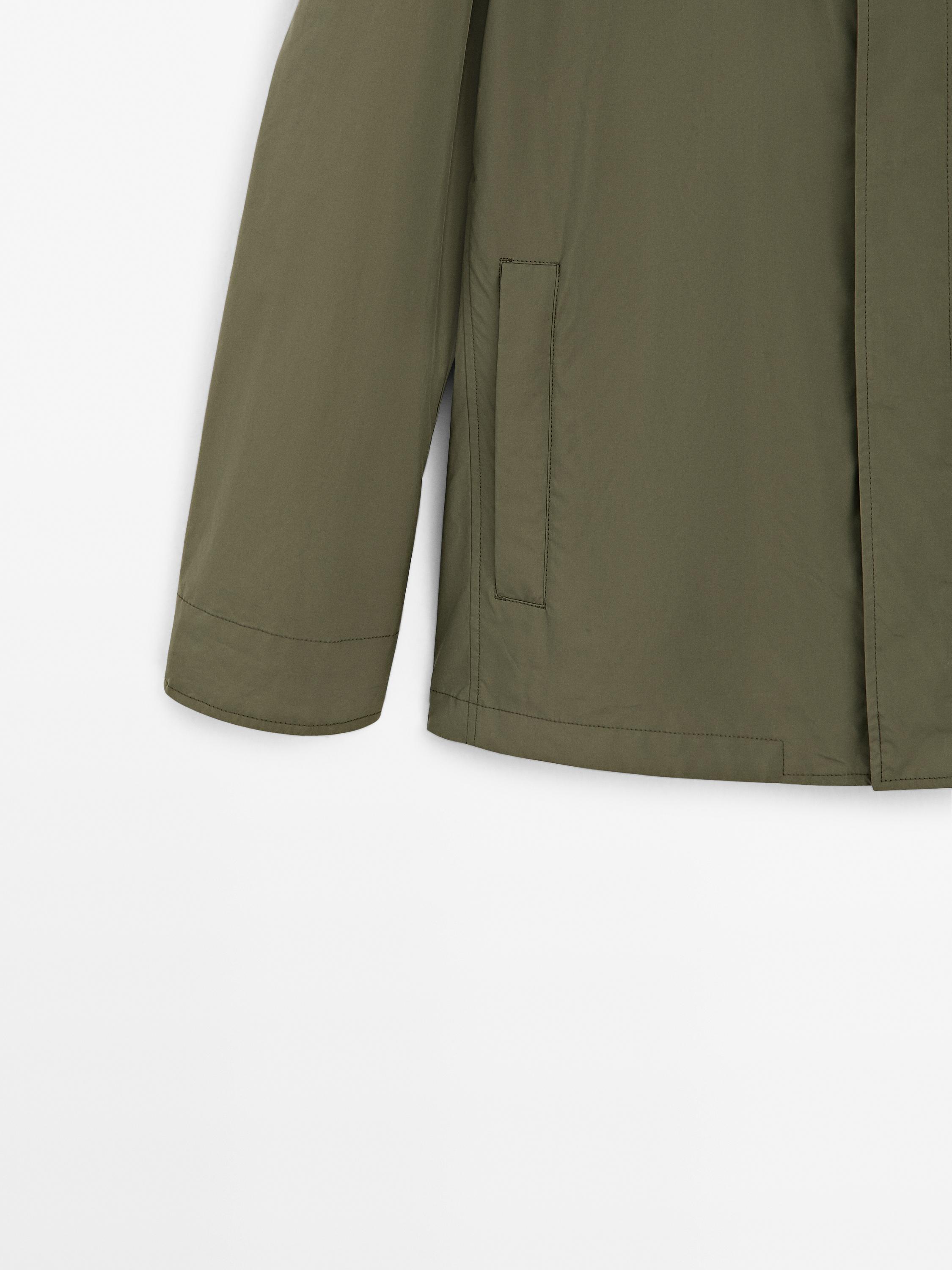 Technical fabric jacket
