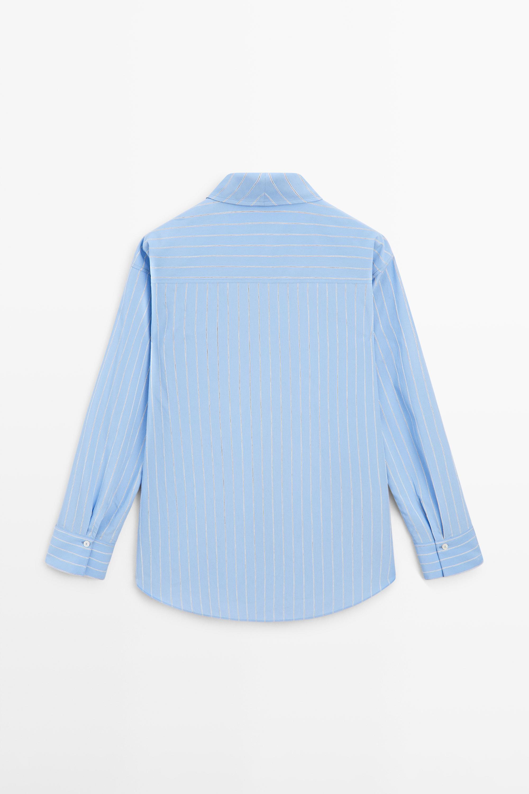 Chemise décontractée Olymp bleu