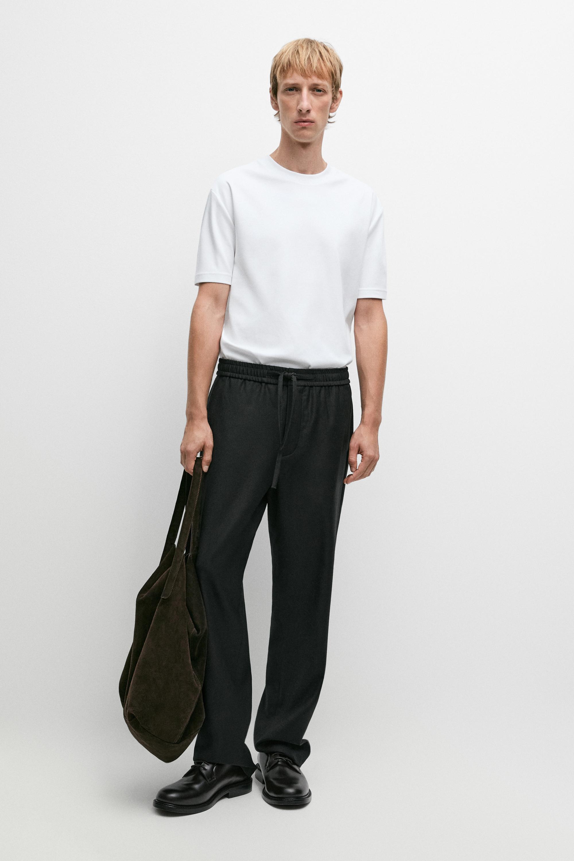 Short sleeve seam detail T-shirt