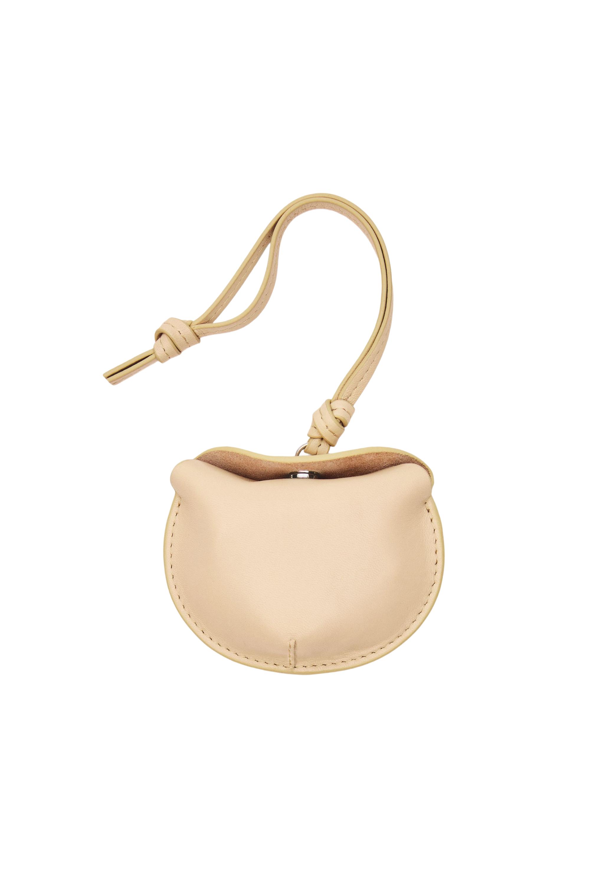 Foldable nappa leather AirPods case — Vanilla
