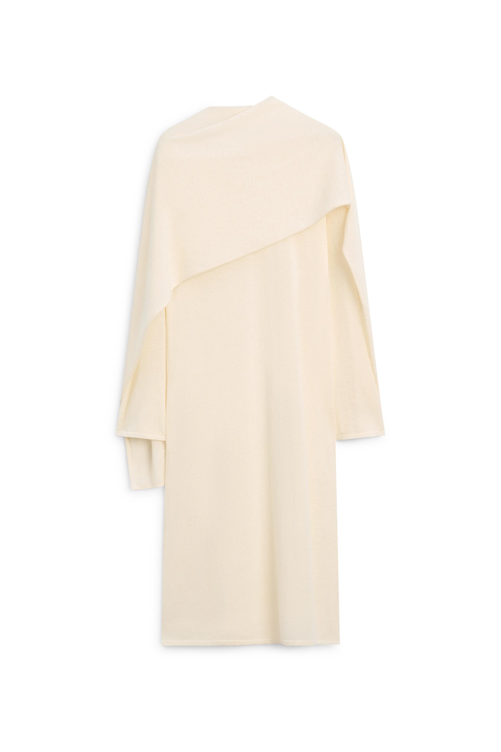 Total look flowing tunic dress — Vanilla