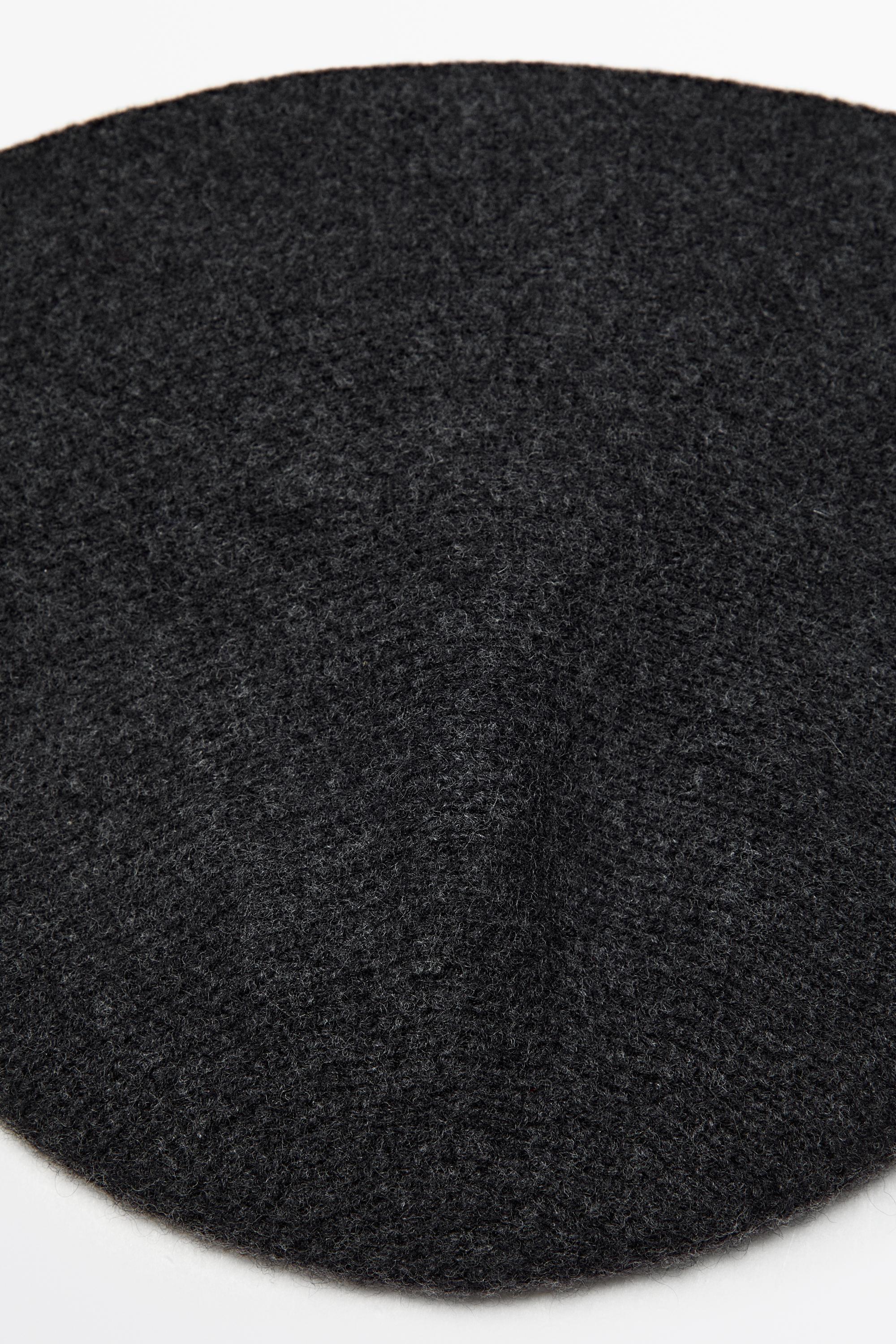 Knit bucket hat — ANTHRACITE GREY