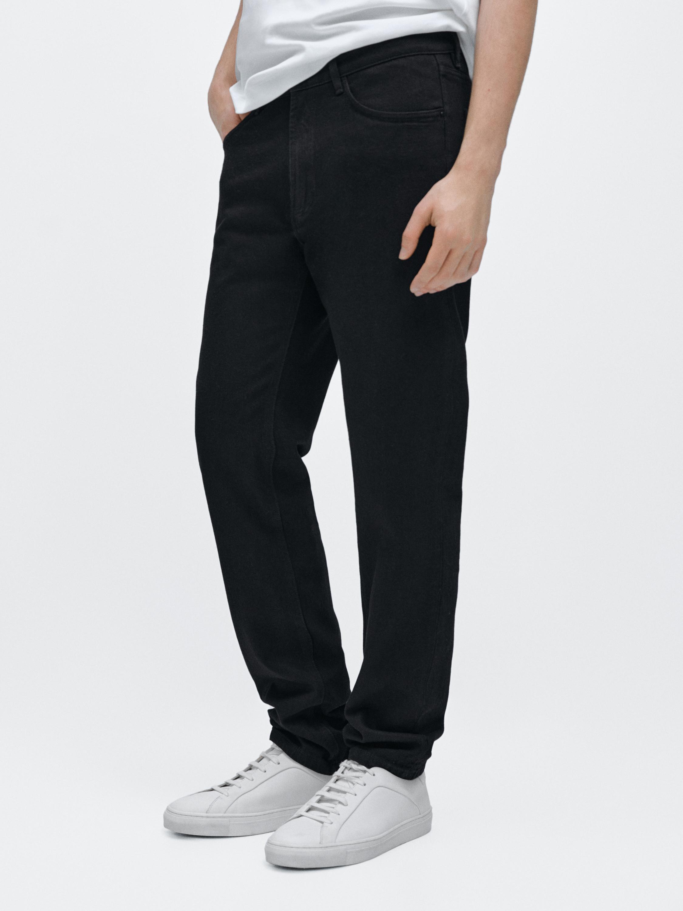 Slim fit jeans — BLACK