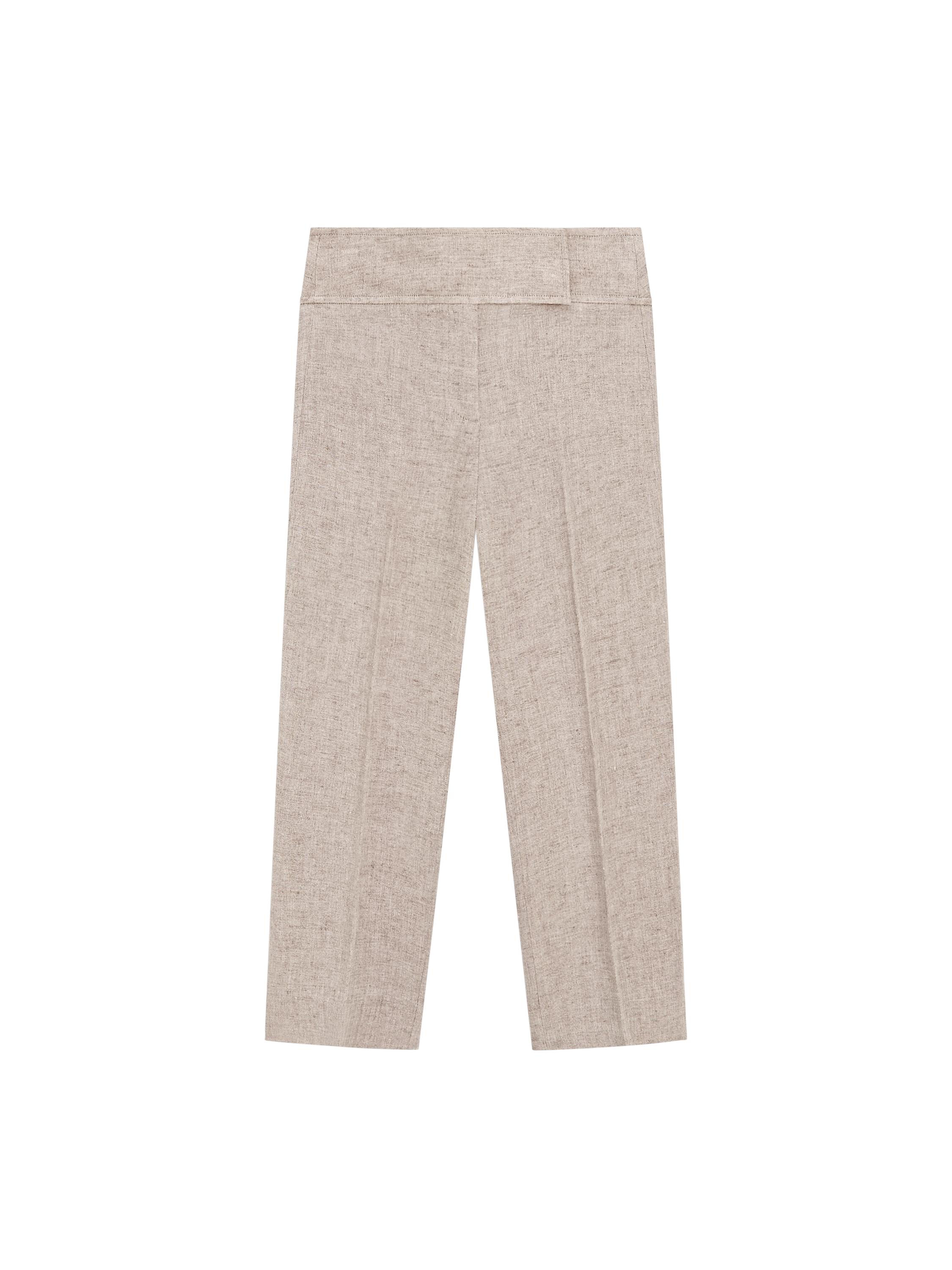 Melanj keten kapri pantolon