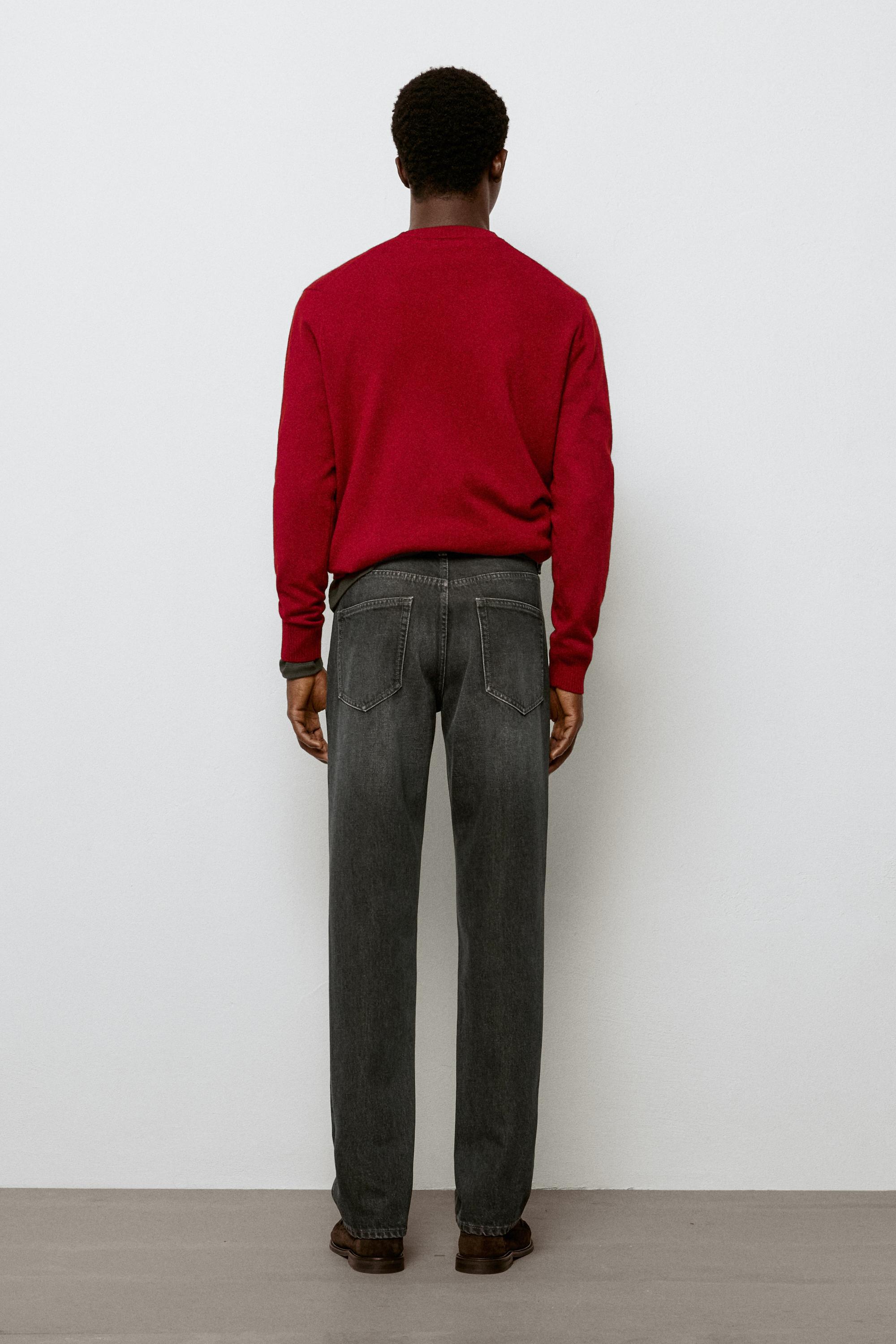 Tapered fit jeans — GREY
