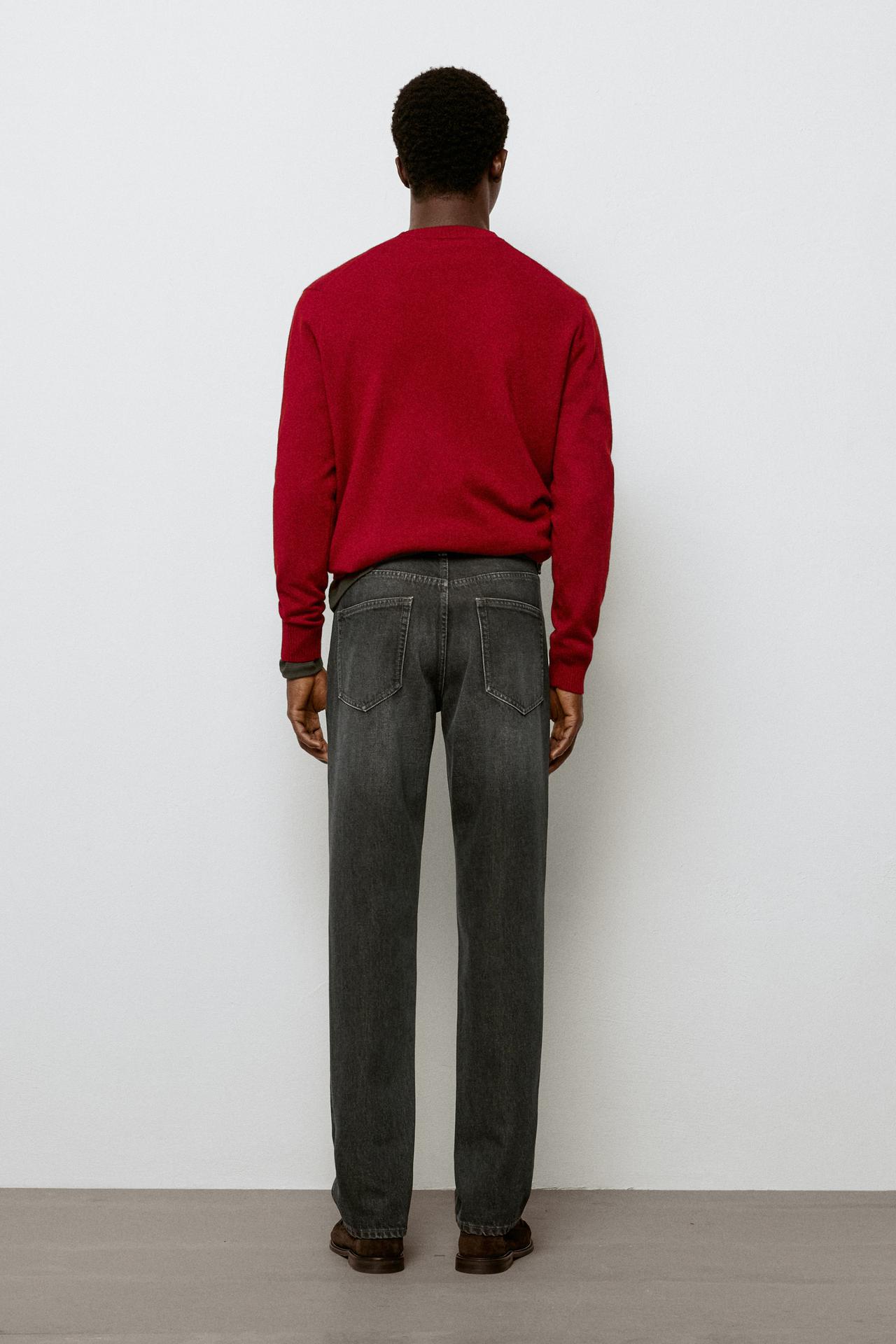 Tapered fit jeans — GREY