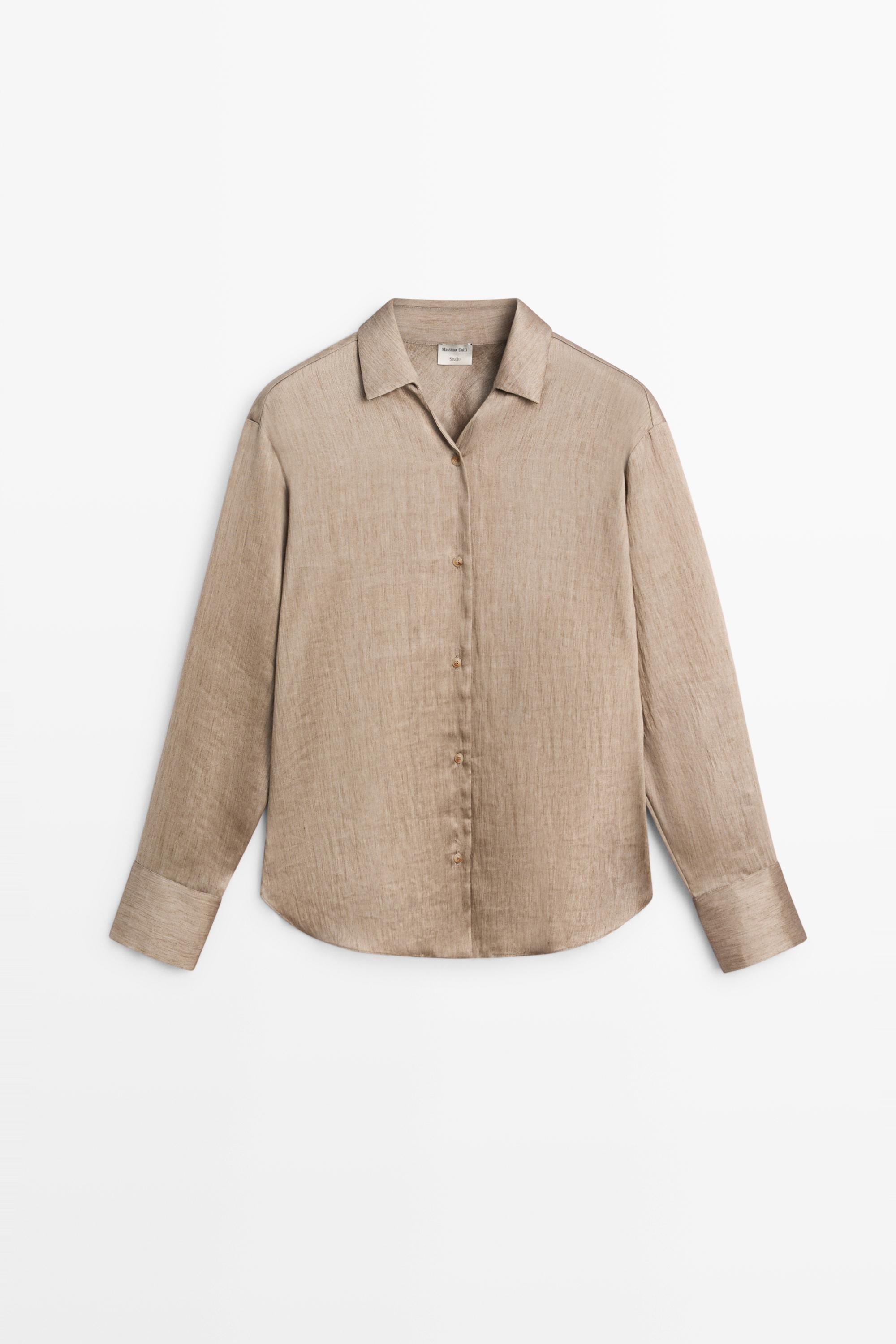 Camicia morbida satinata - STUDIO