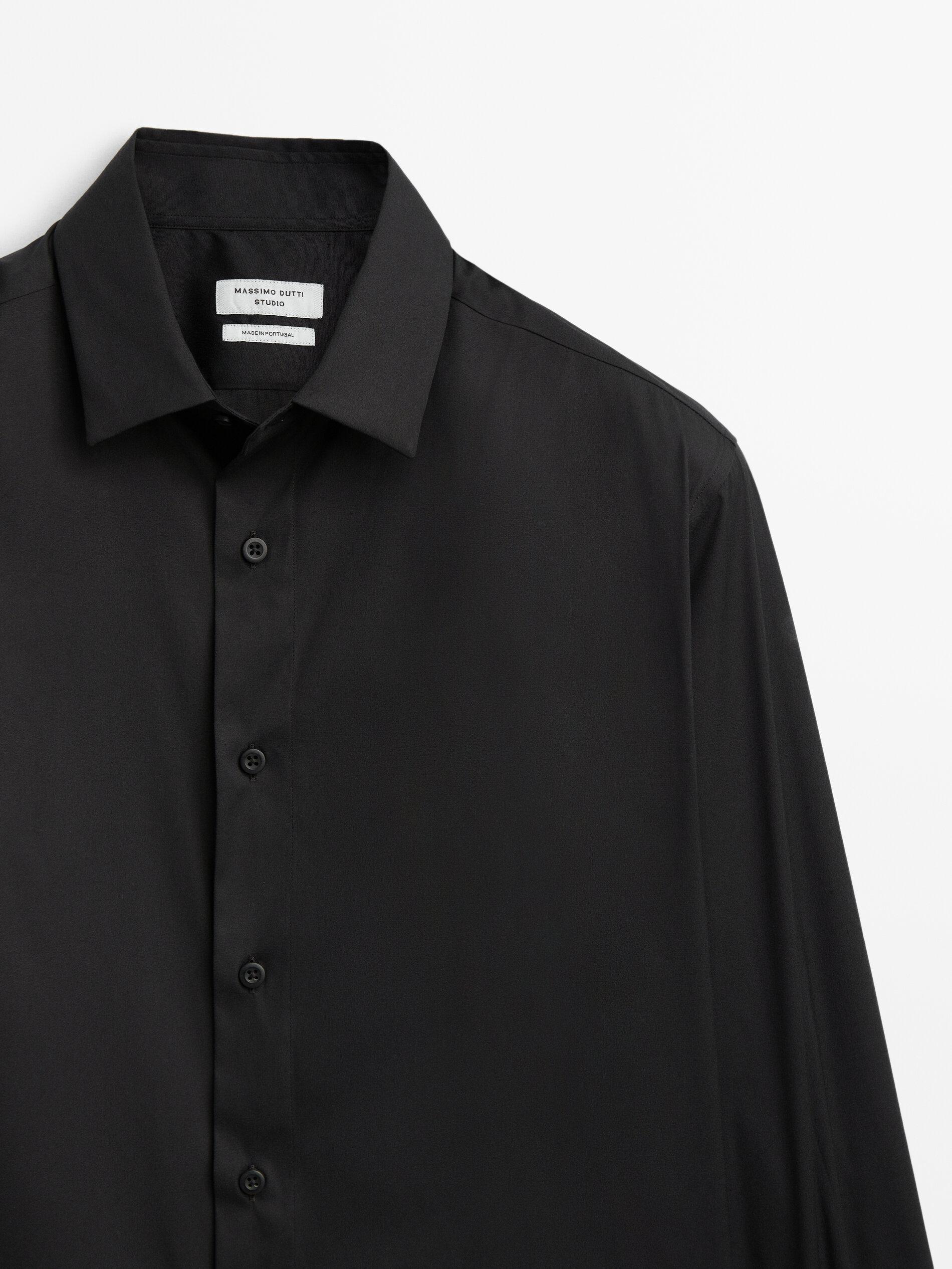 Slim fit stretchy shirt - Studio