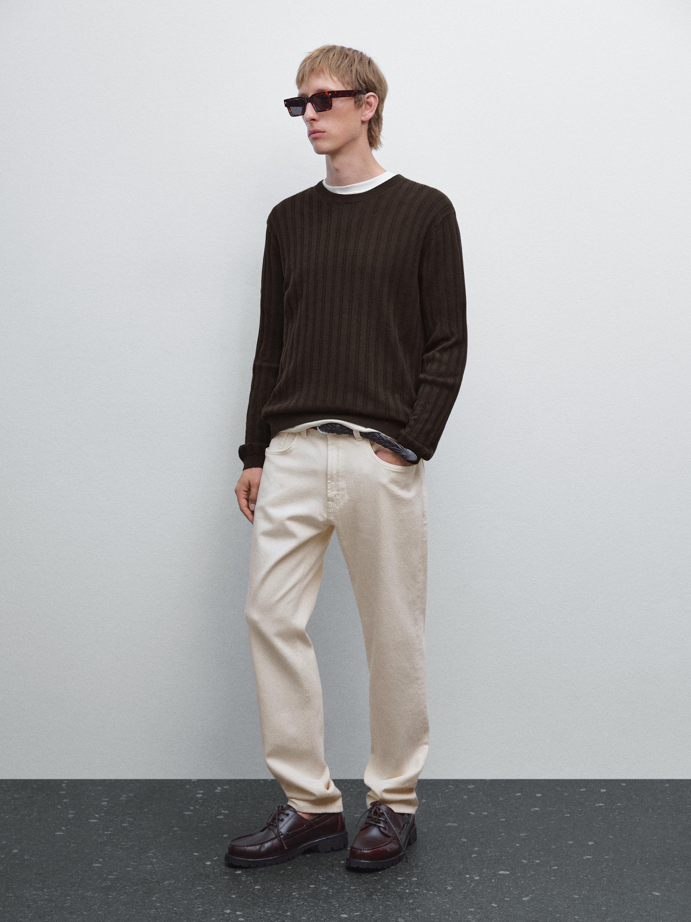 Tapered fit jeans