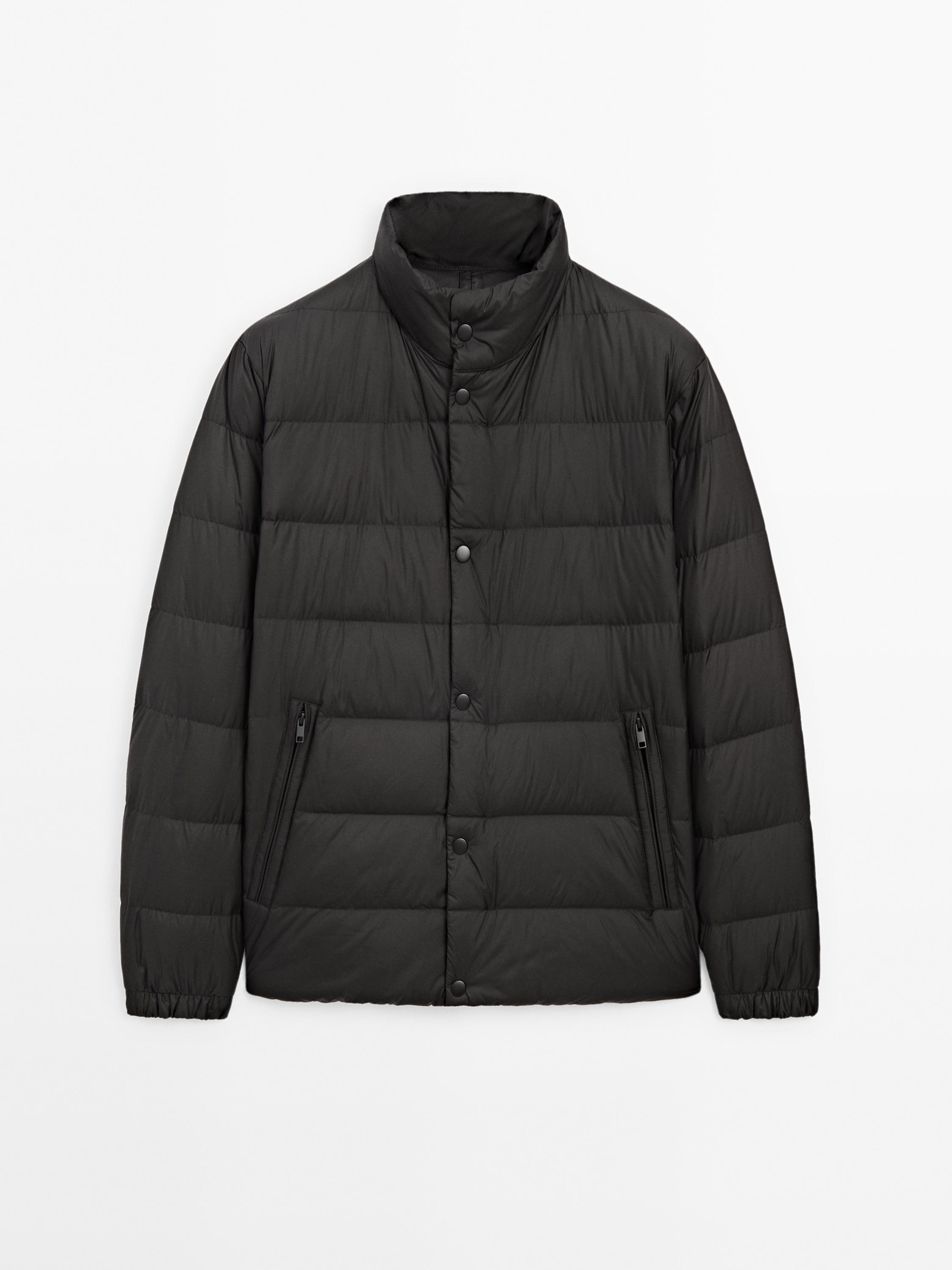 Lightweight puffer down jacket