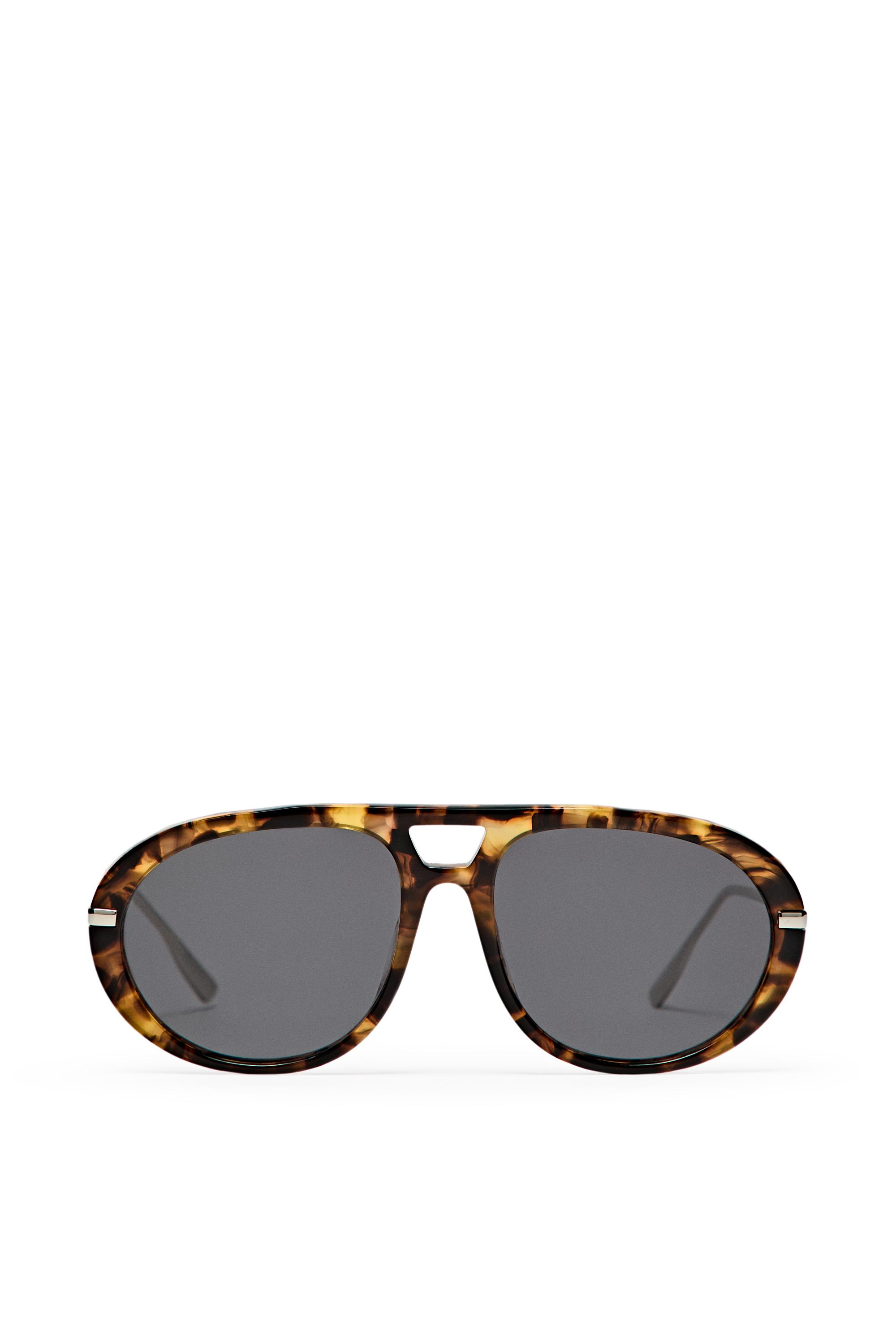 Aviator sunglasses — BROWN