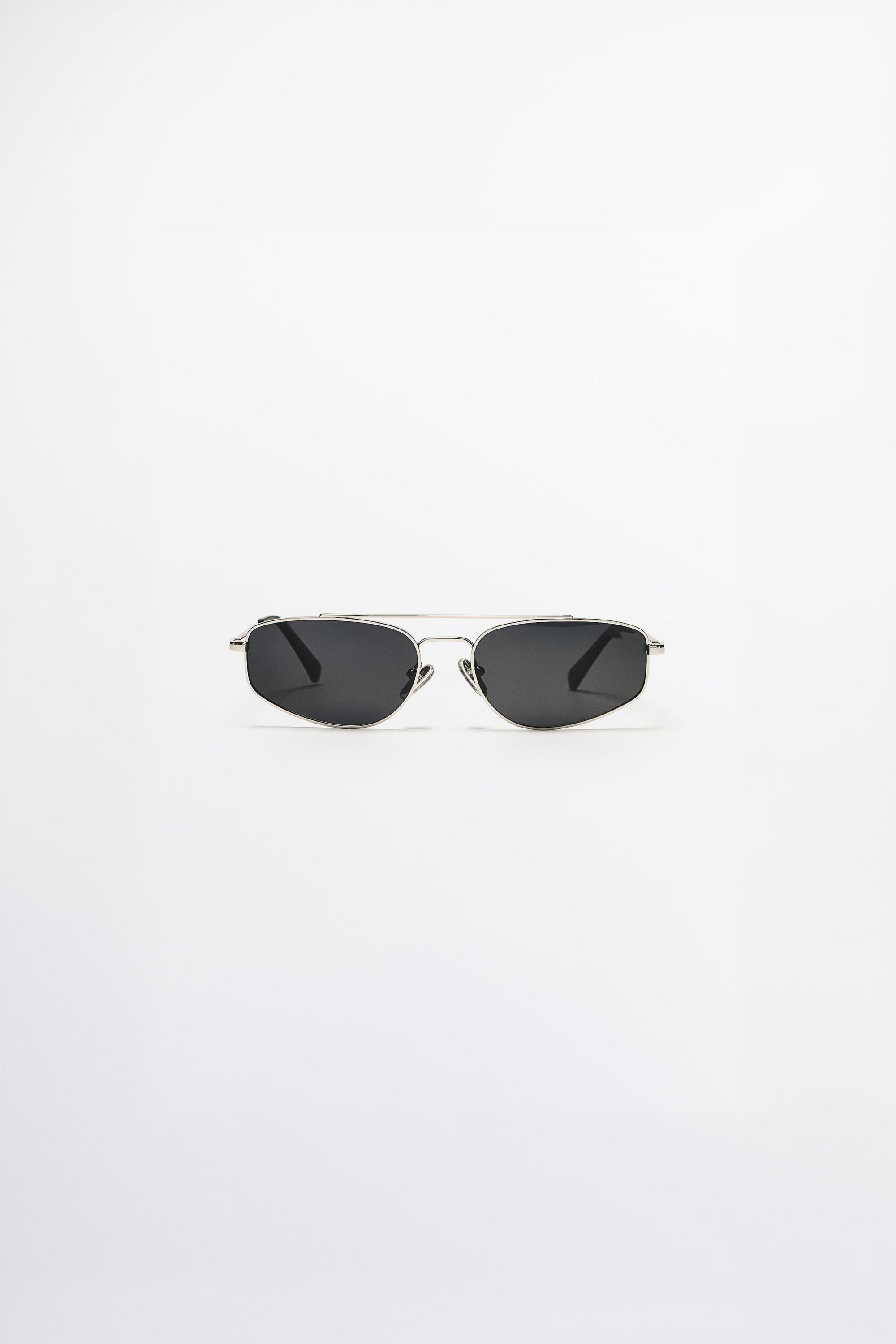 Narrow sunglasses — BLACK