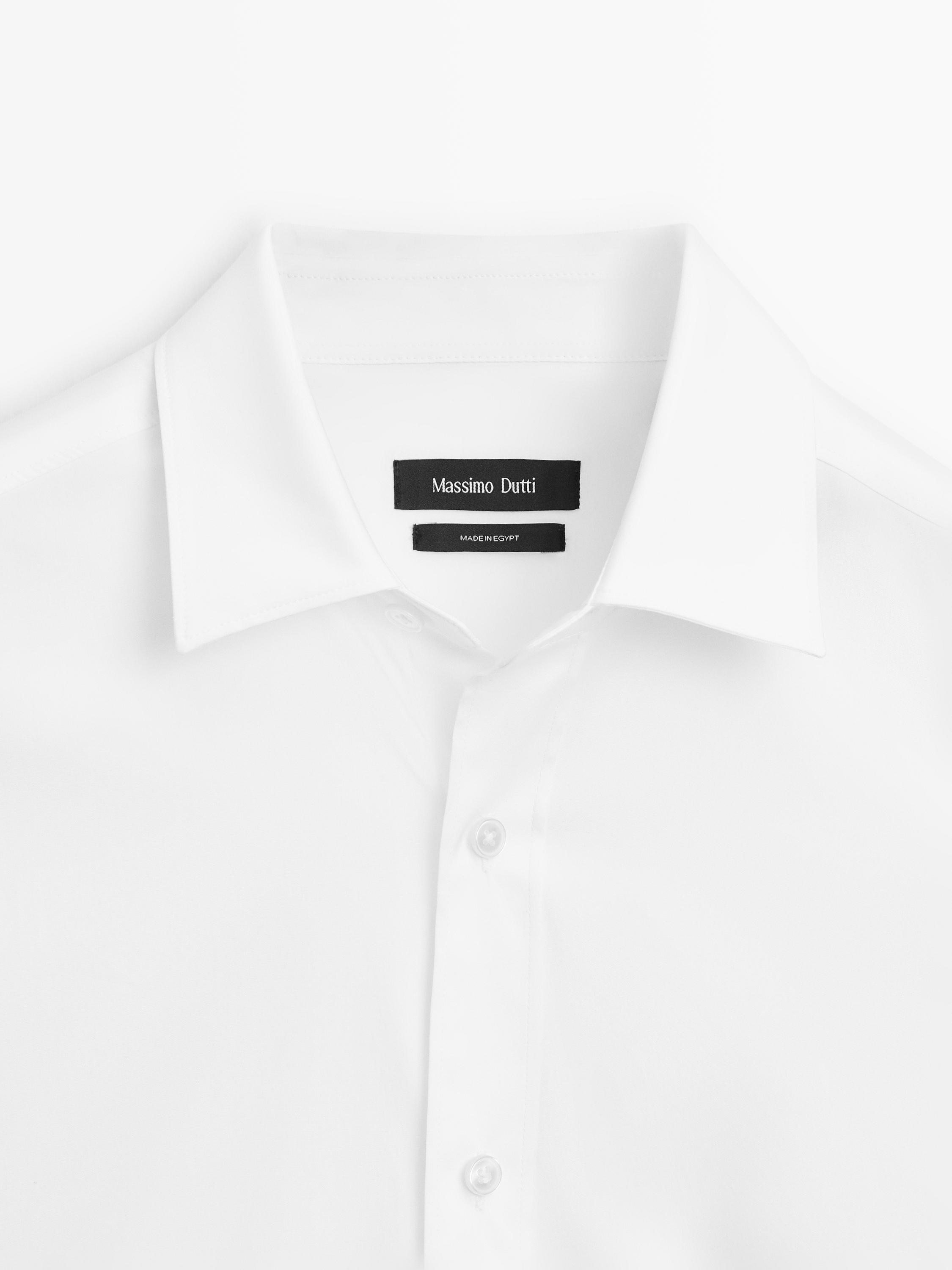 Slim fit stretch shirt