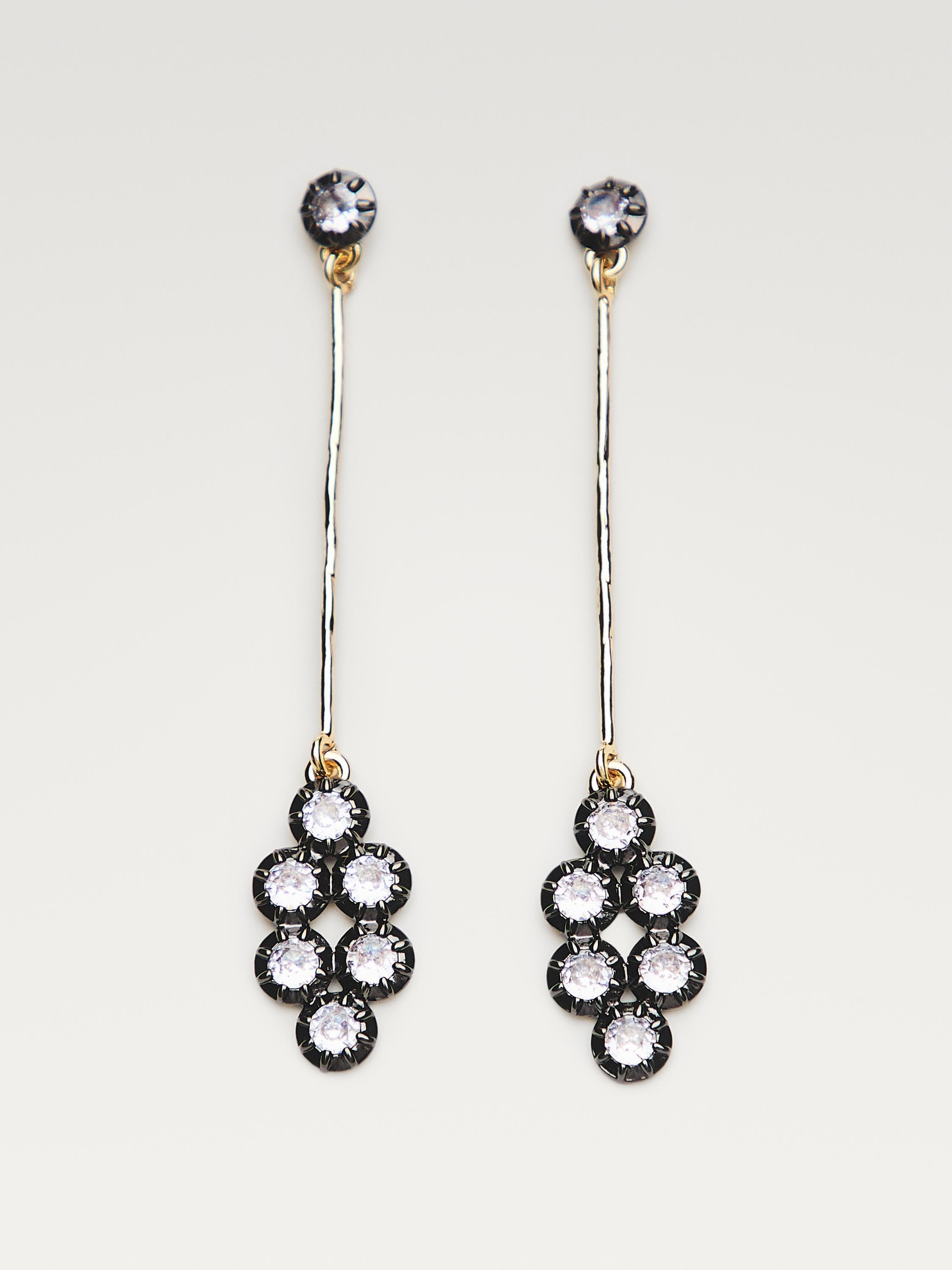 Orecchini antique con strass