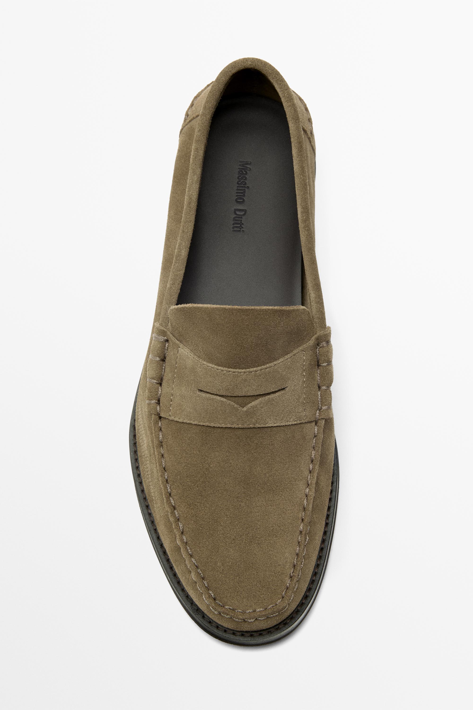 Penny loafers — STONE