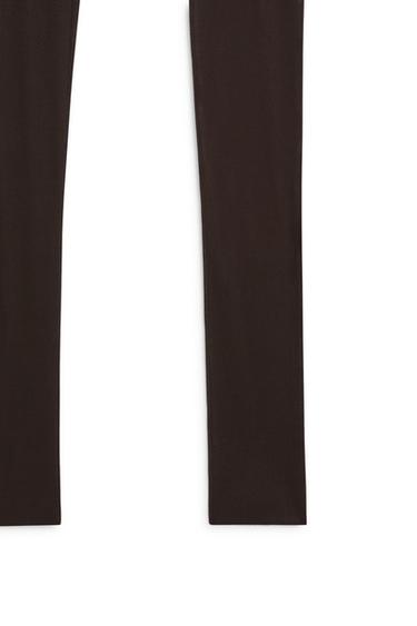 100% silk legging pants - LIMITED EDITION — Chocolate 8