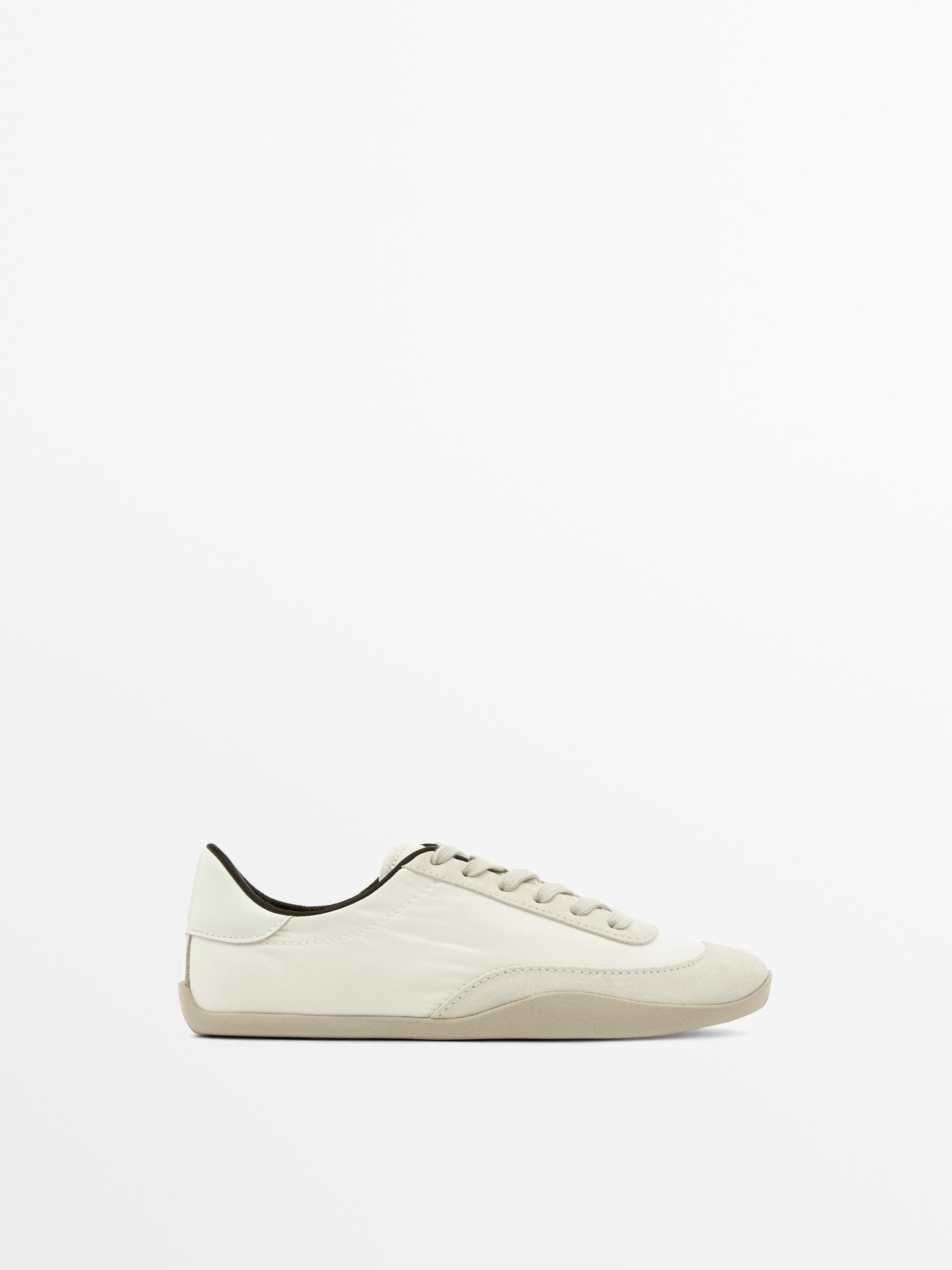 Contrast trainers — Multicolored