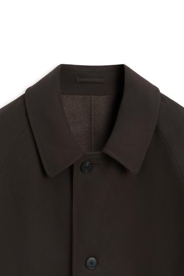 Long reversible coat - LIMITED EDITION — BROWN MARL 8