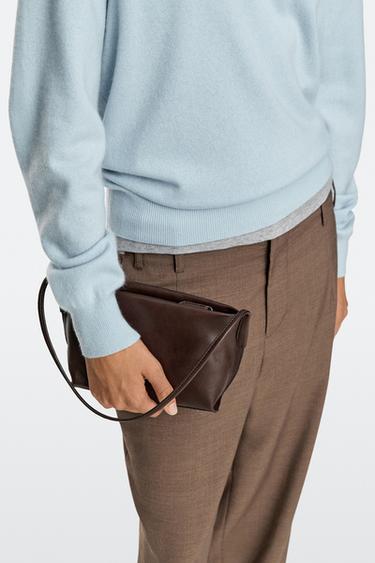 Mini nappa leather shoulder bag — LEATHER 8