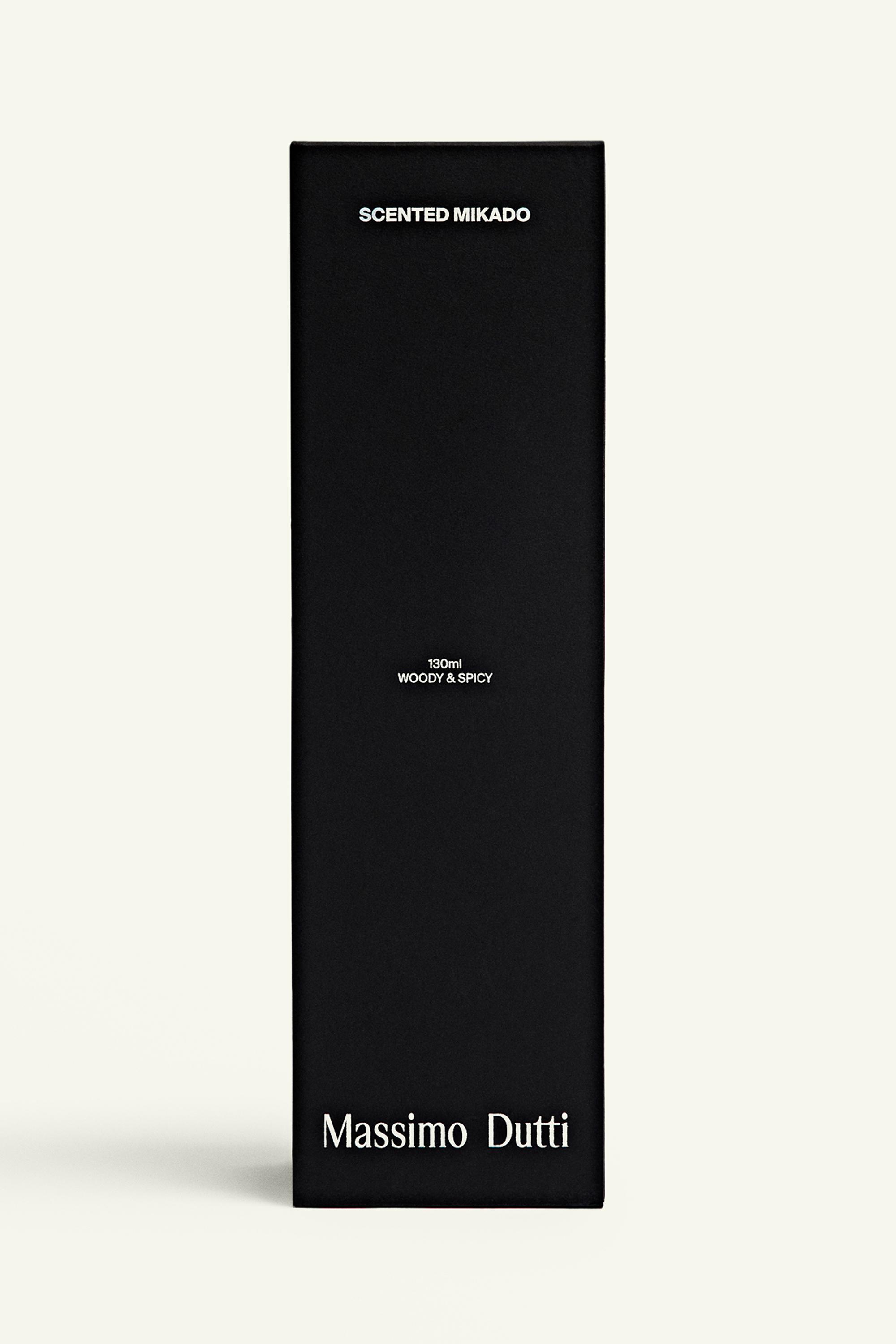 (130 ml) Massimo Dutti Reed Diffusers — BLACK