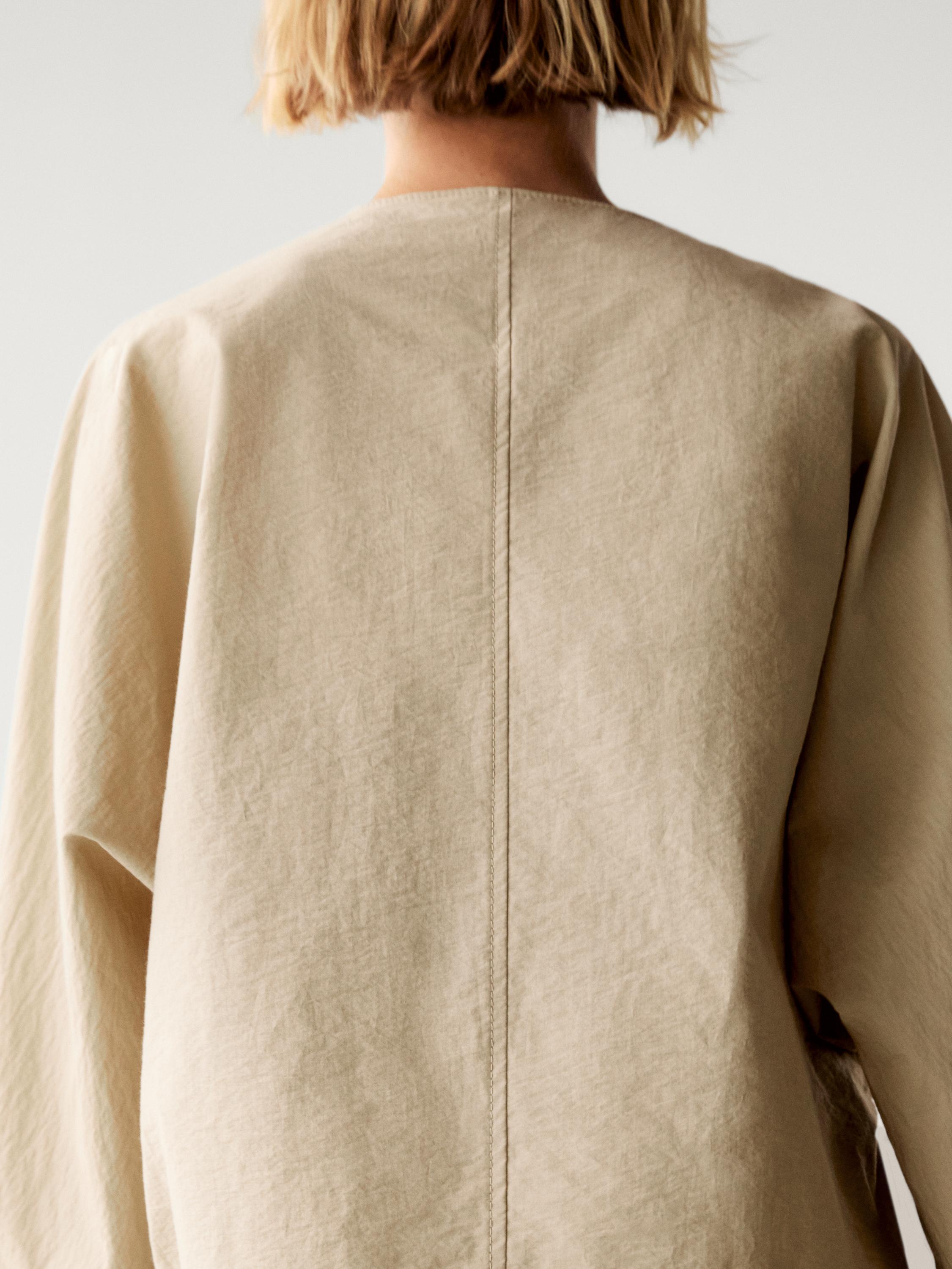 Pantalon wide leg avec plis ensemble