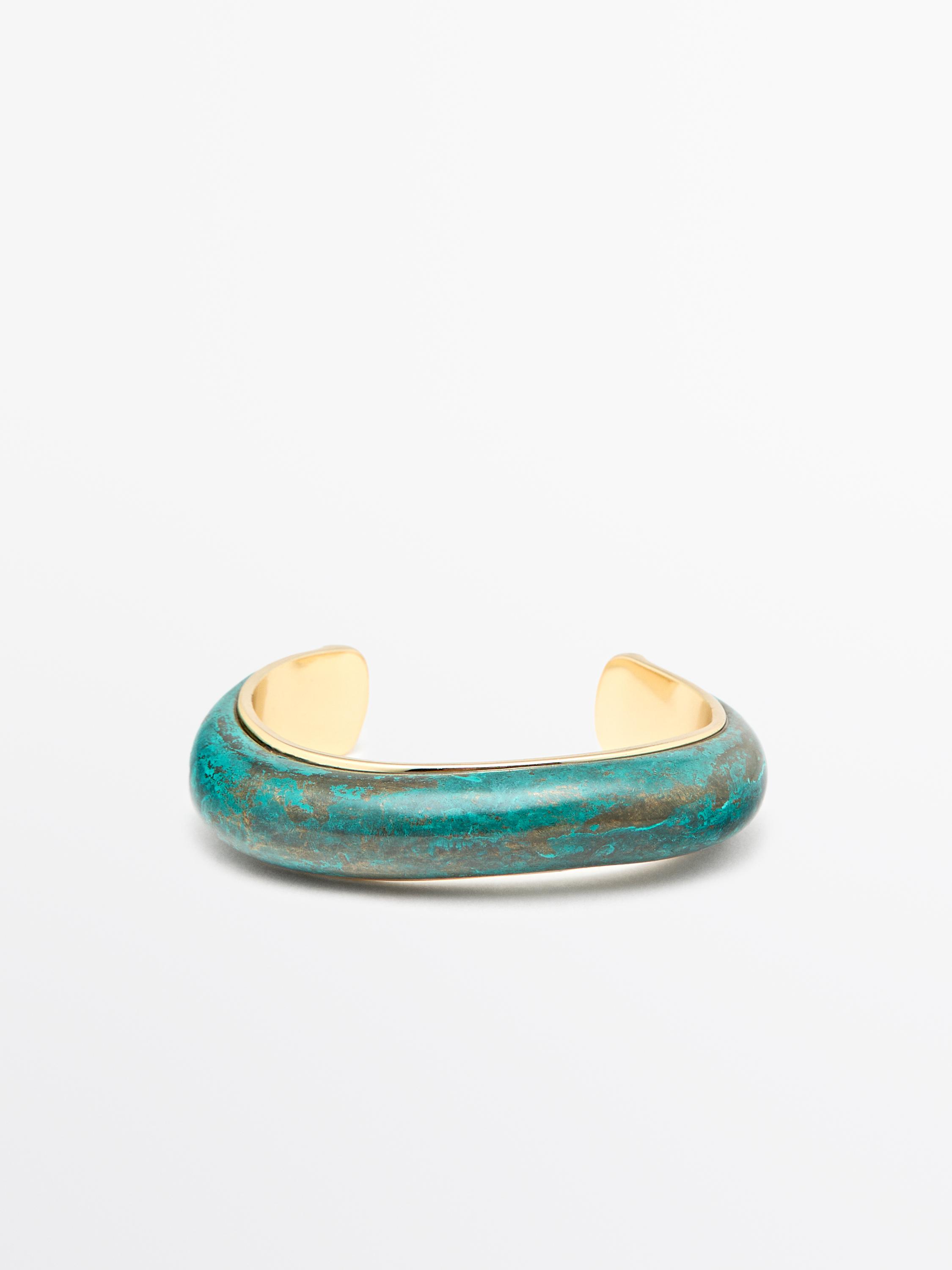 Armreif in Bronzeoptik