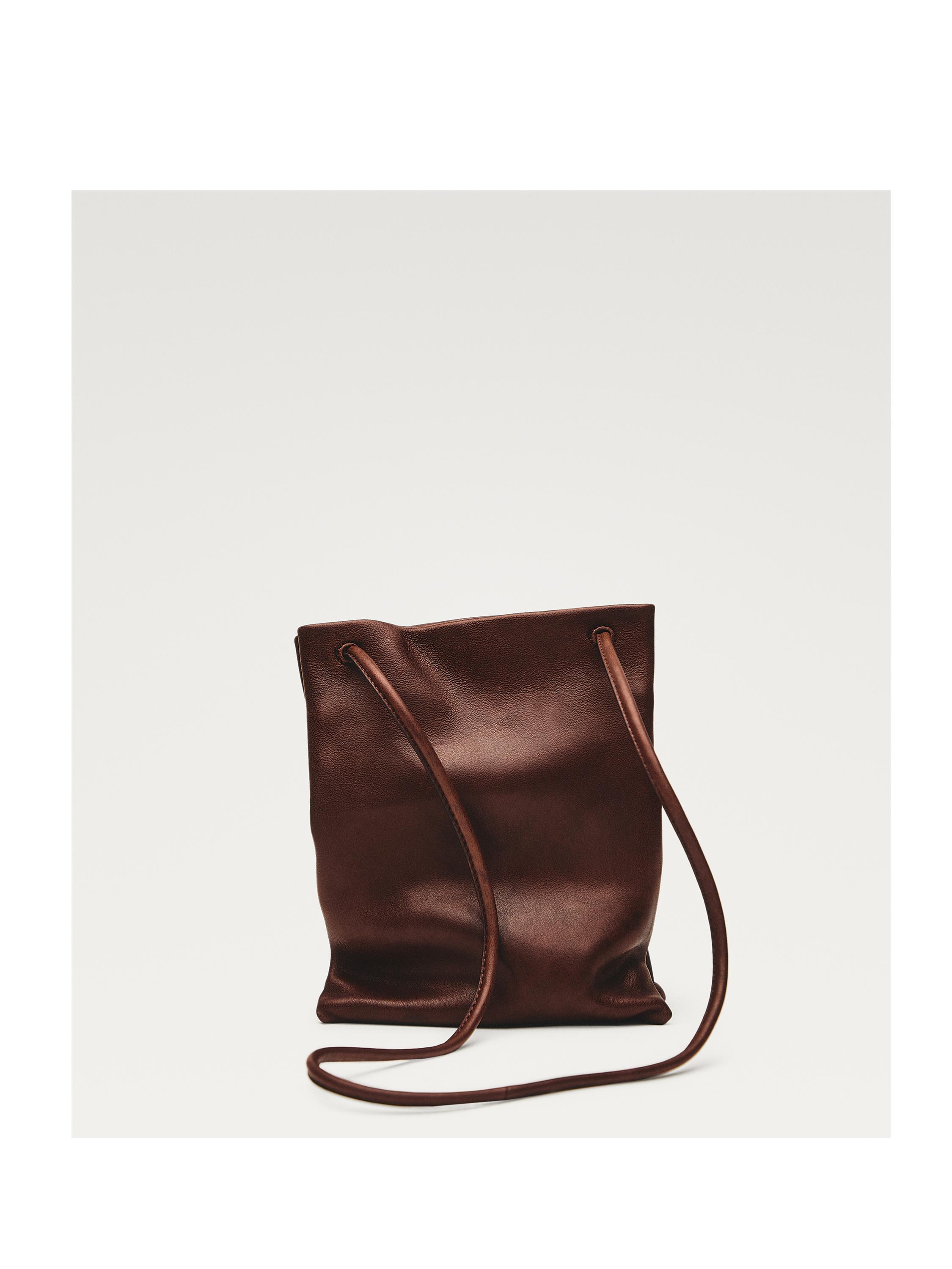 Torba za nošenje preko tela i ramena od napa kože