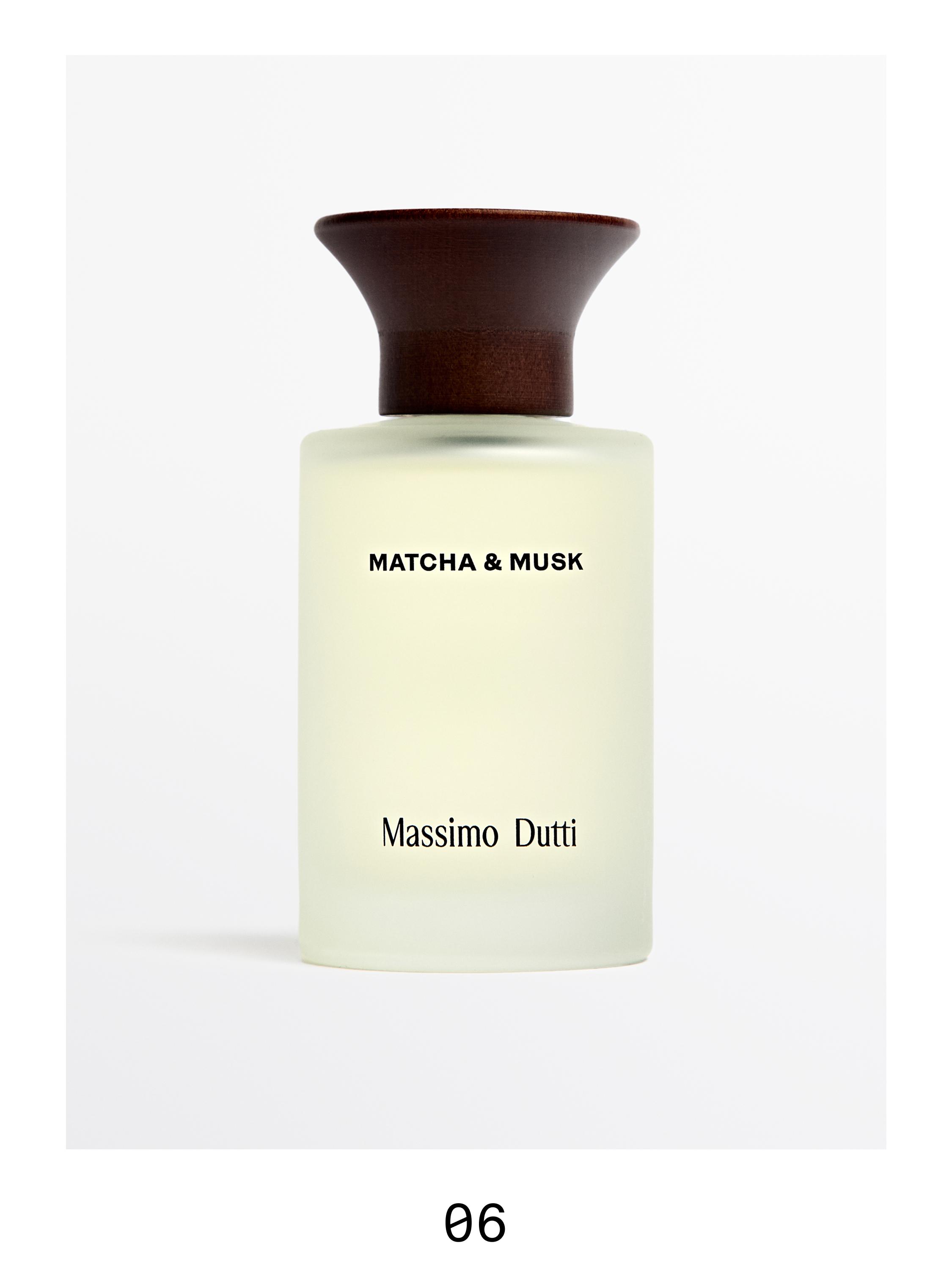 (100ML) MASSIMO DUTTI MATCHA & MUSK EAU DE PARFUM — PALE GREEN