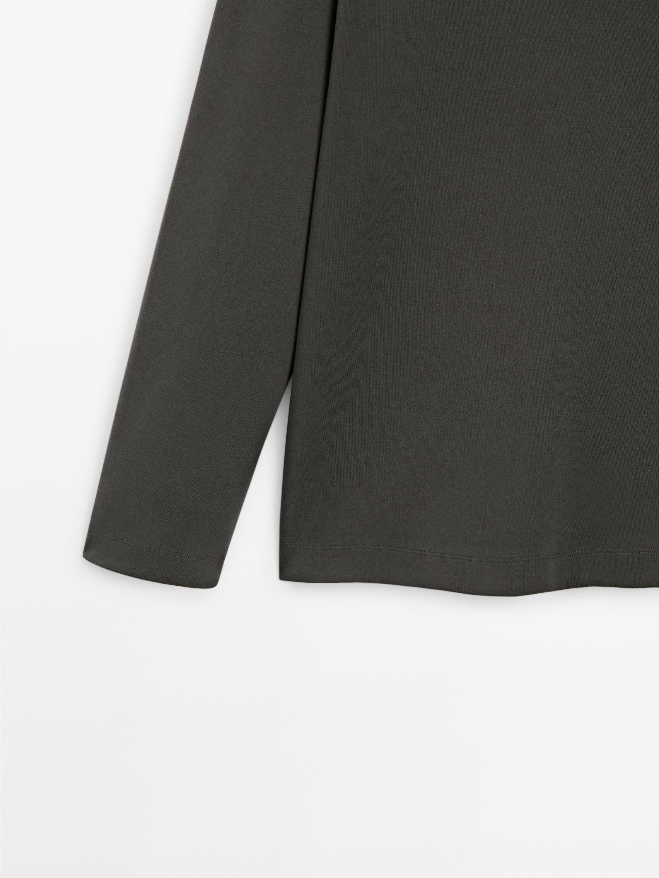 Pull en maille à col camionneur