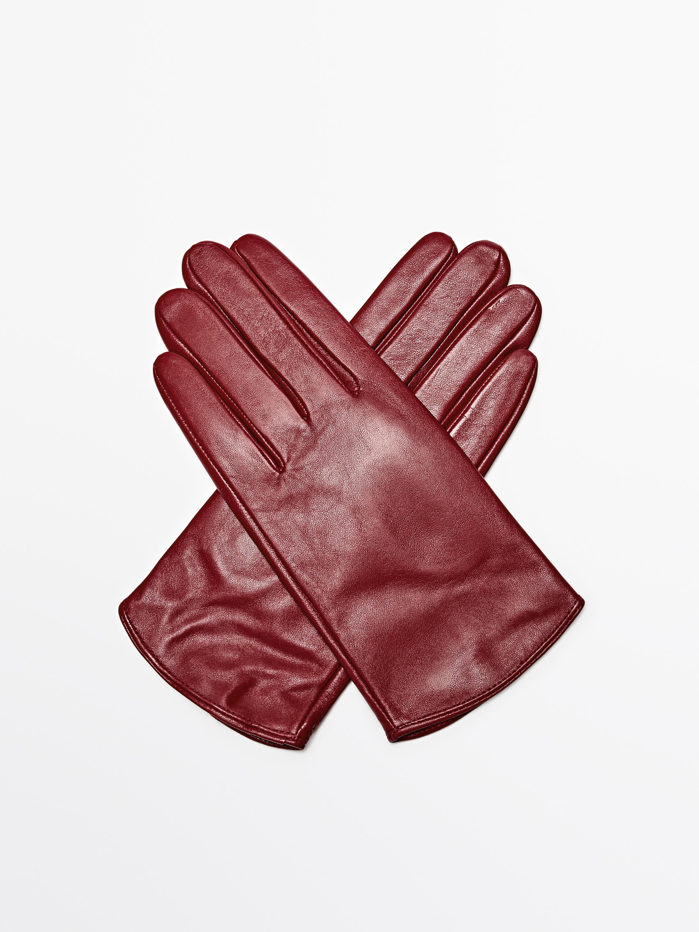 Nappa leather gloves