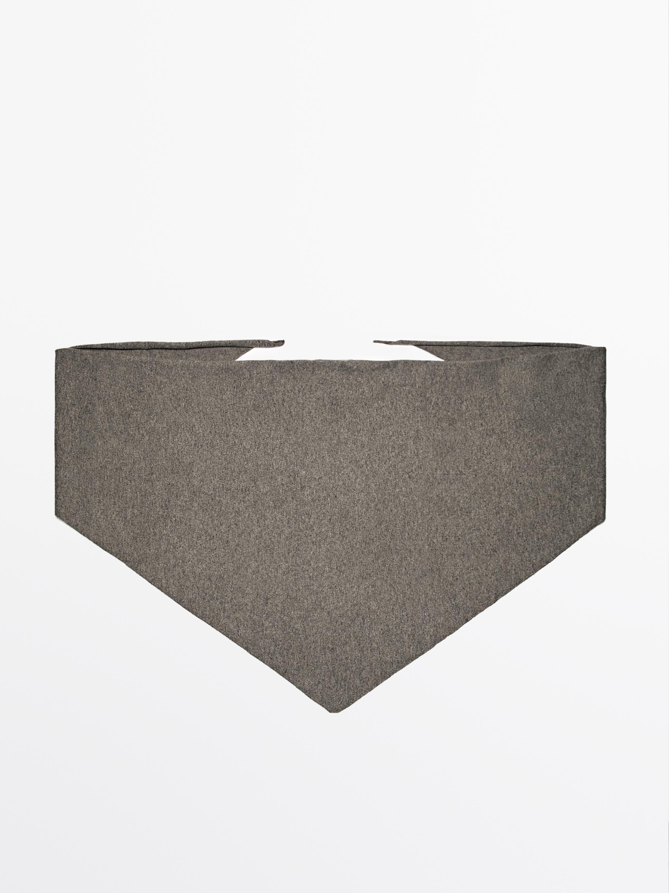 100% cashmere bandana